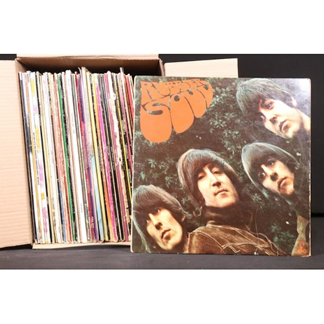 Vinyl - 54 Rock & Pop LPs and 3 12" singles to include The B...