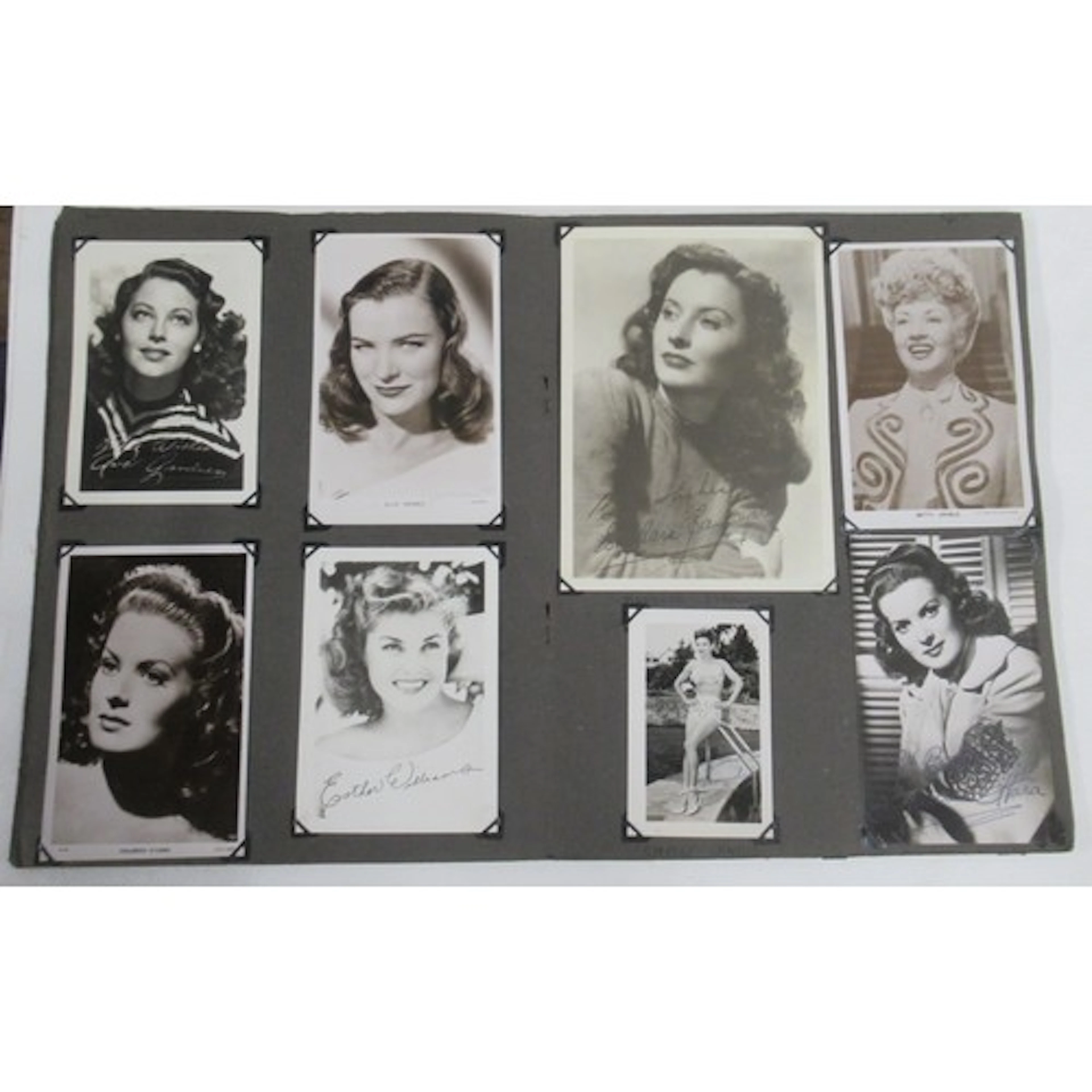 The Film Stars Scrap Book, containing various black and whit...