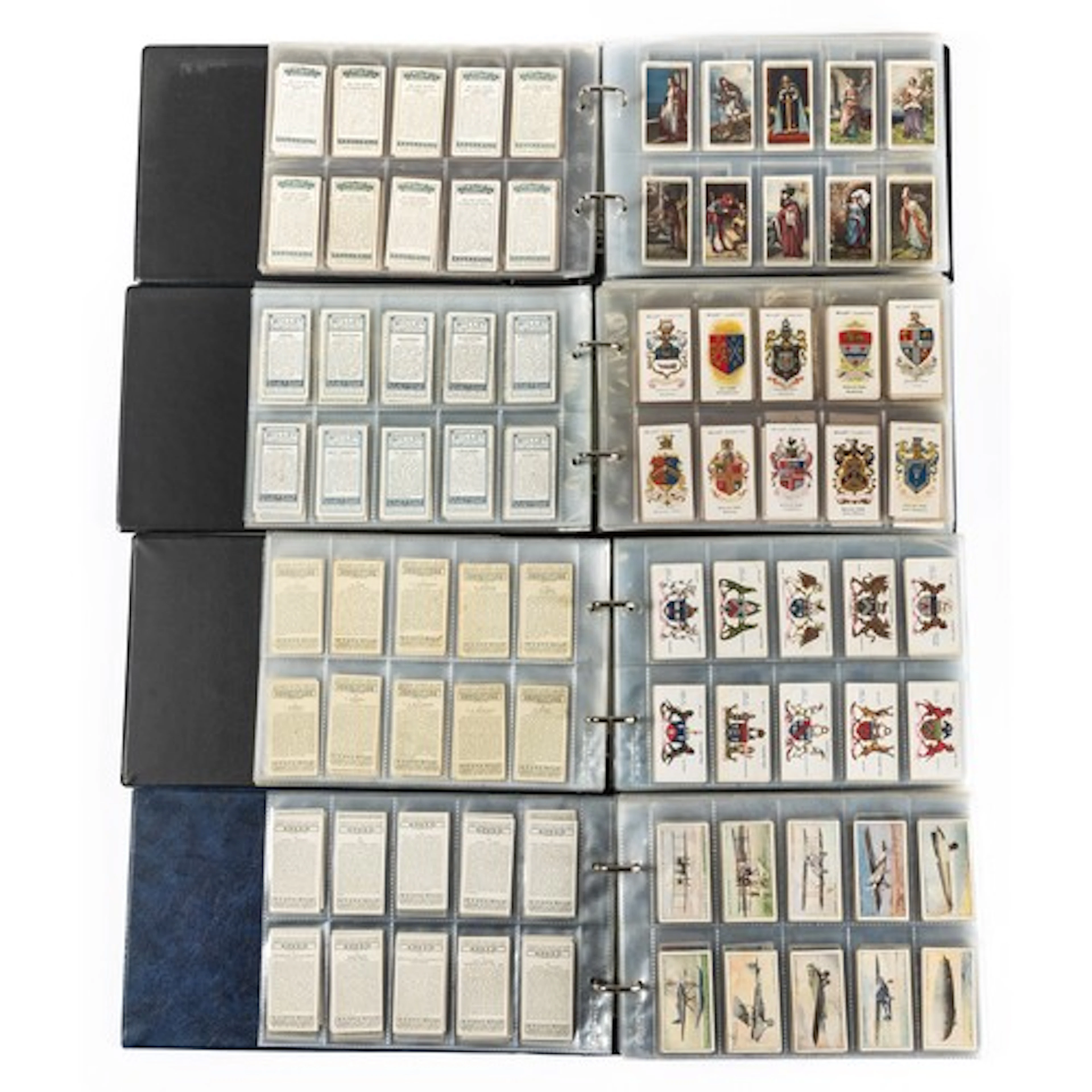 Seven Albums of complete sets of Wills Cigarette Cards: To i...