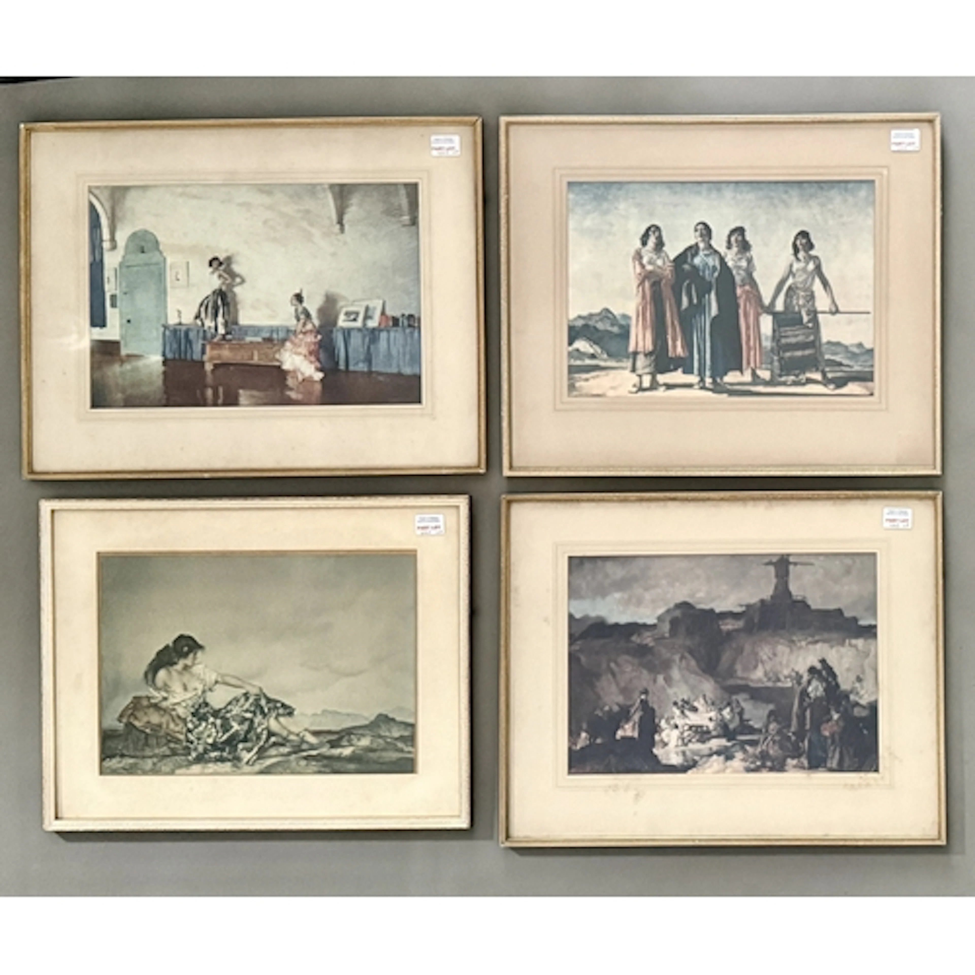 After Sir William Russell Flint (1880-1969) Seven colour rep...