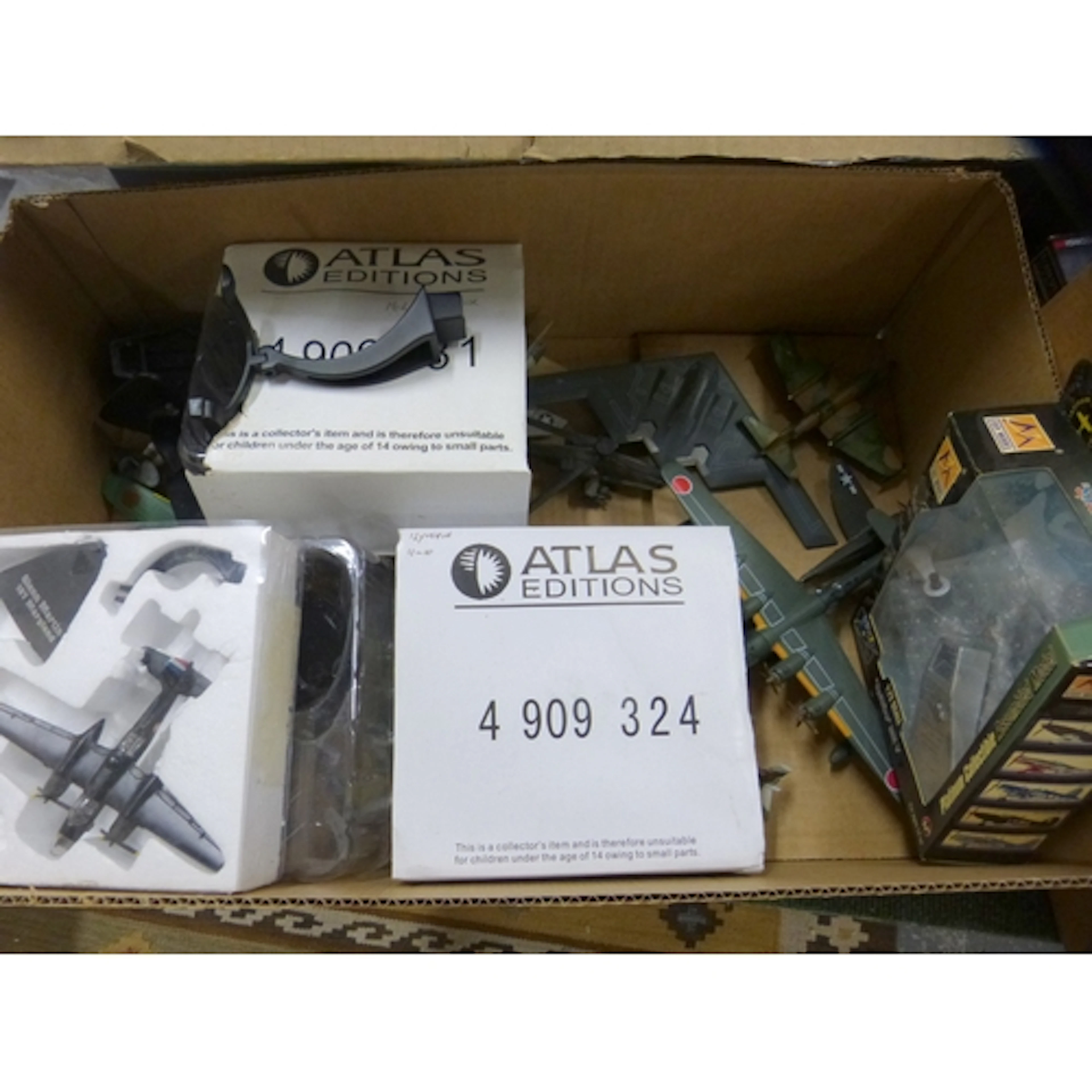 Large collection of Atlas edition diecast planks.