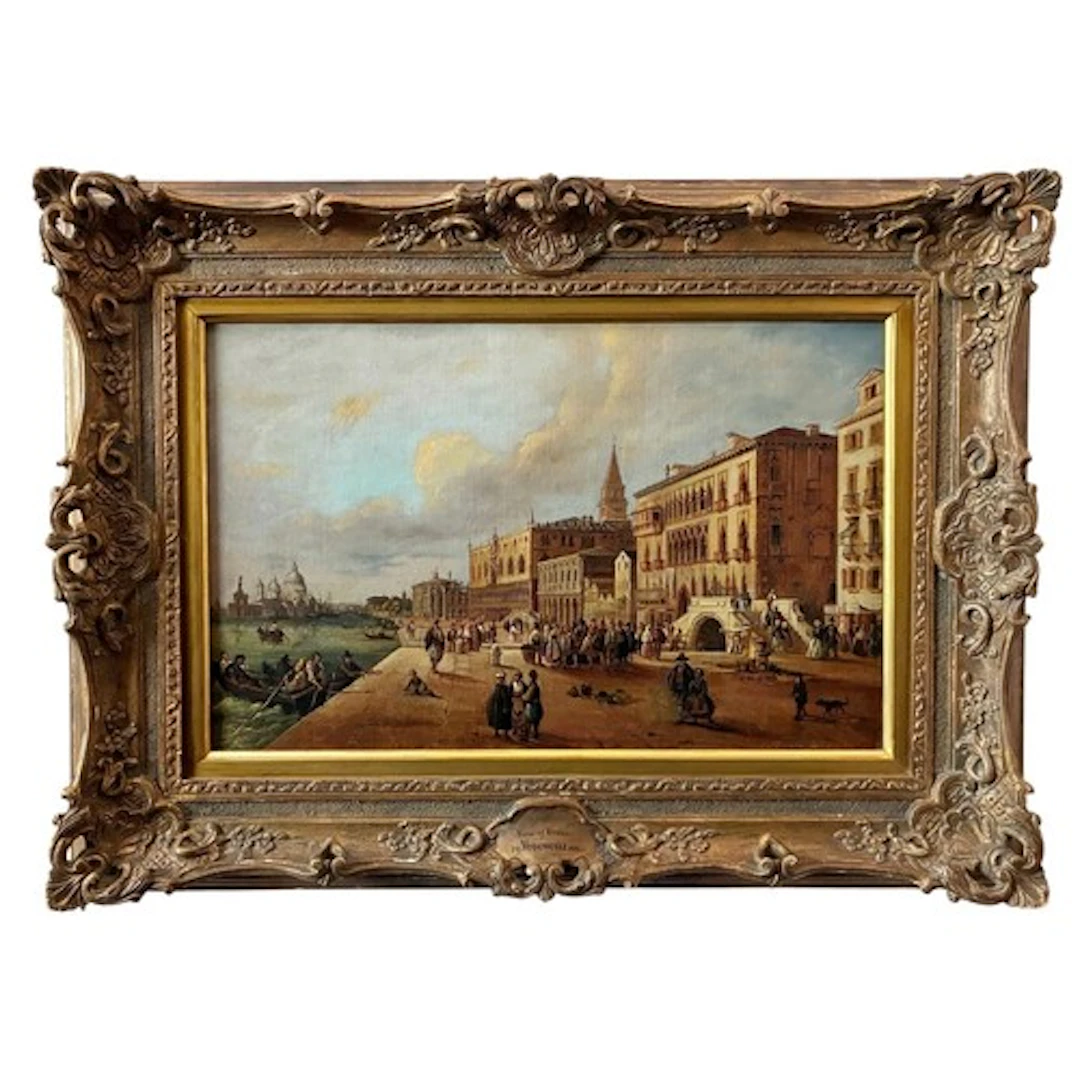 Vedovelli (Italian, 19th Century) - 'View of Venice', Veneti...