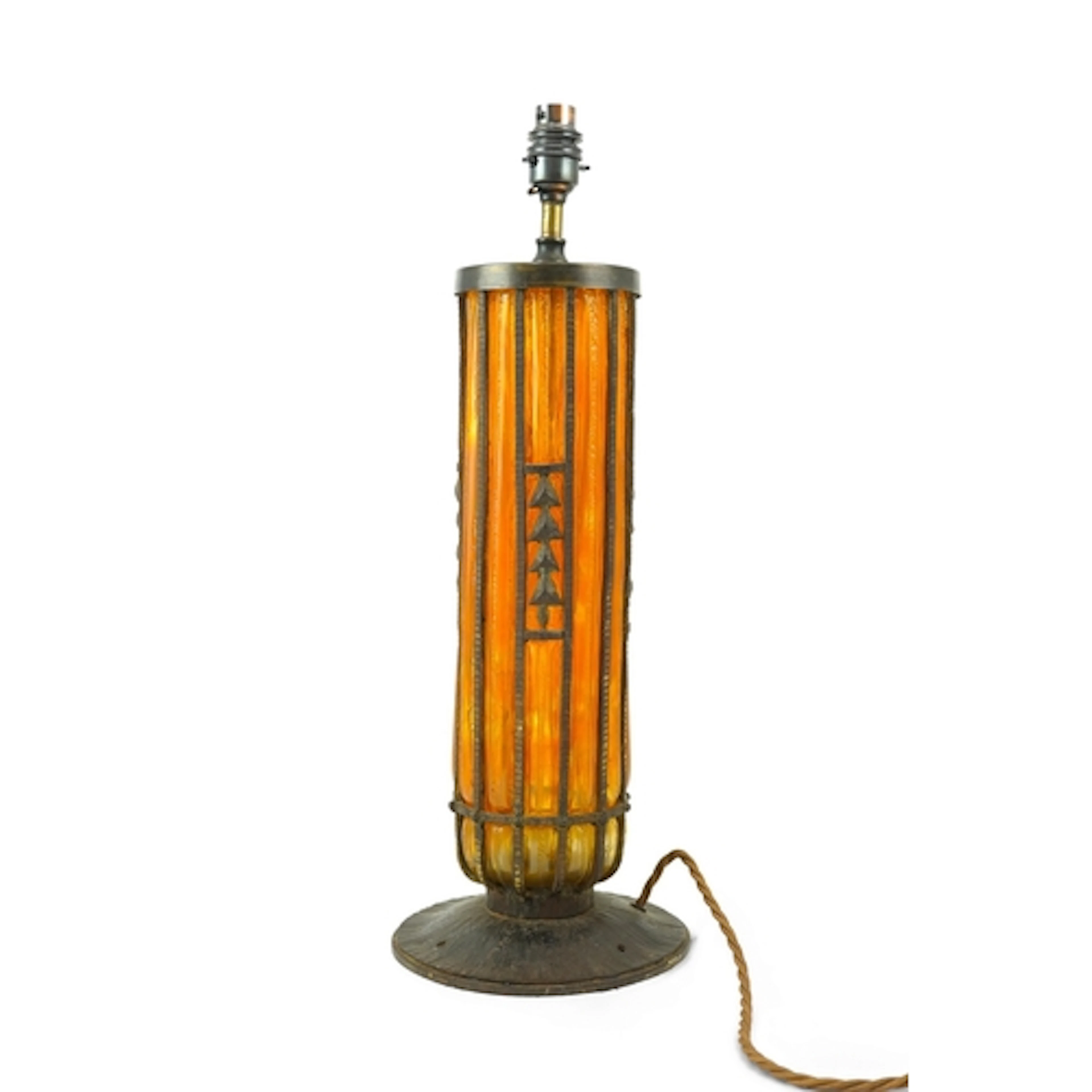 Manner of Daum FrÃ¨res and Edgar Brandt (French, 1880â1960...