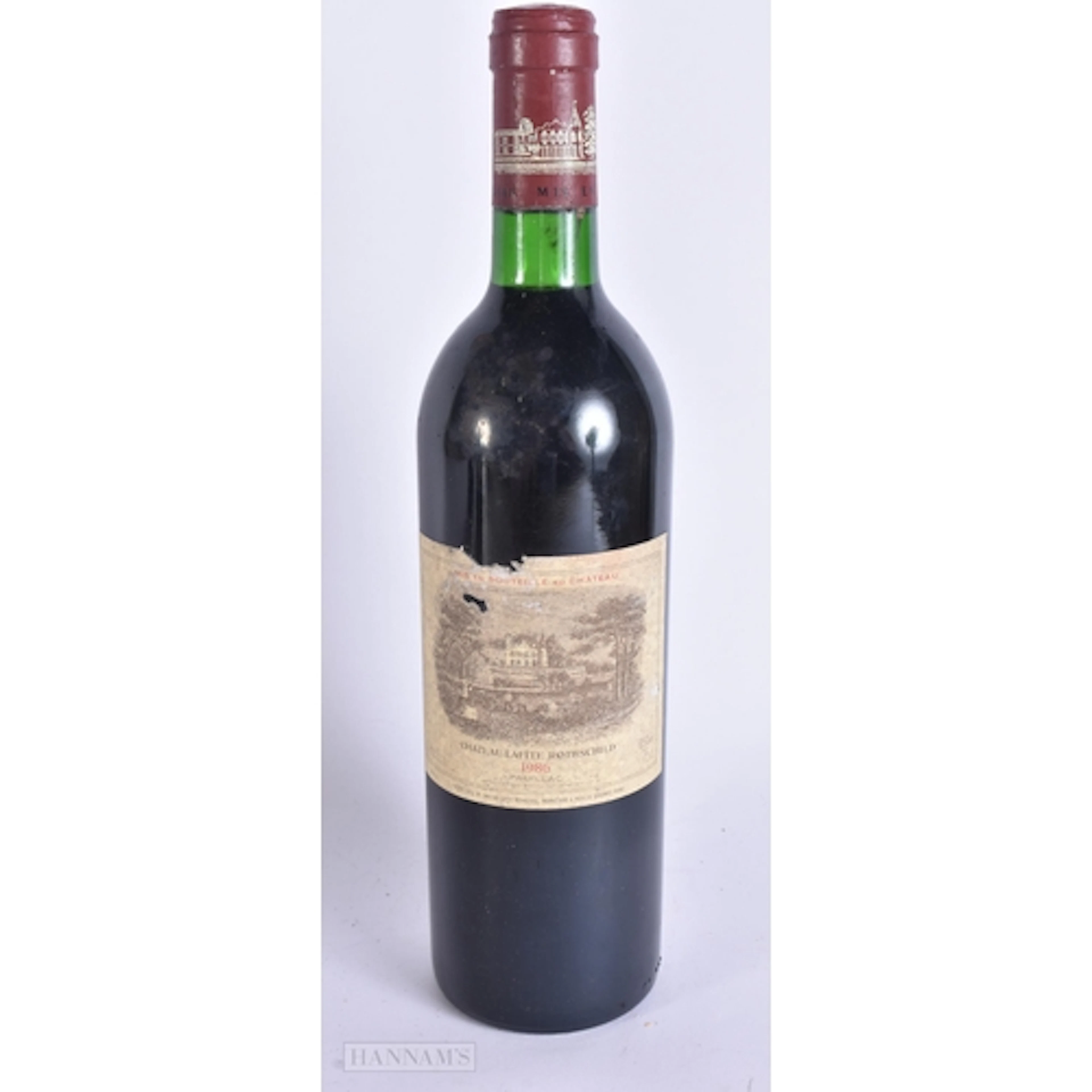 1986 CHÂTEAU LAFITE ROTHSCHILD FIRST-GROWTH PREMIER GRANS CR...