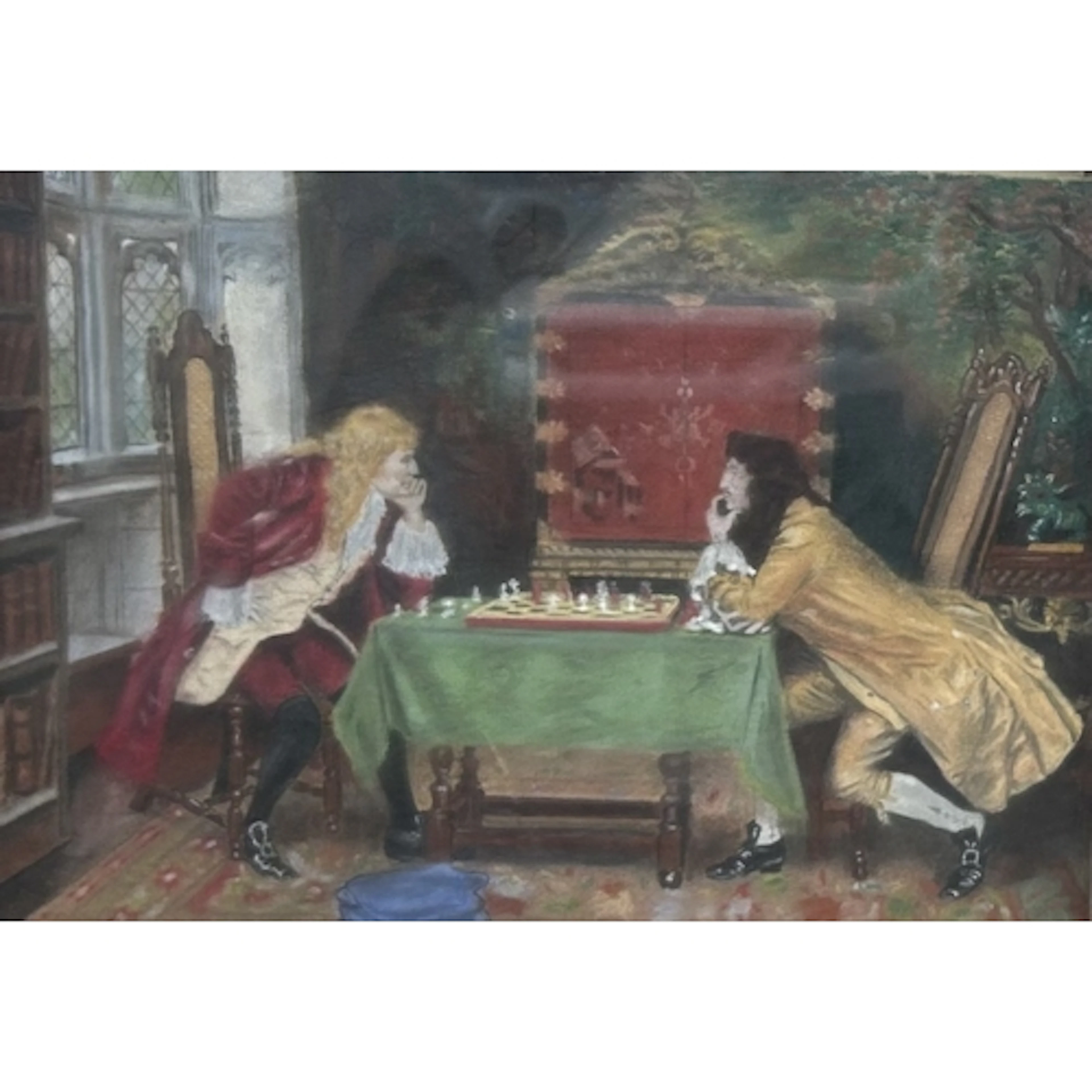 AFTER FRANK MOSS BENNETT (BRITISH, 1874-1952): 'RED WINS' Pa...