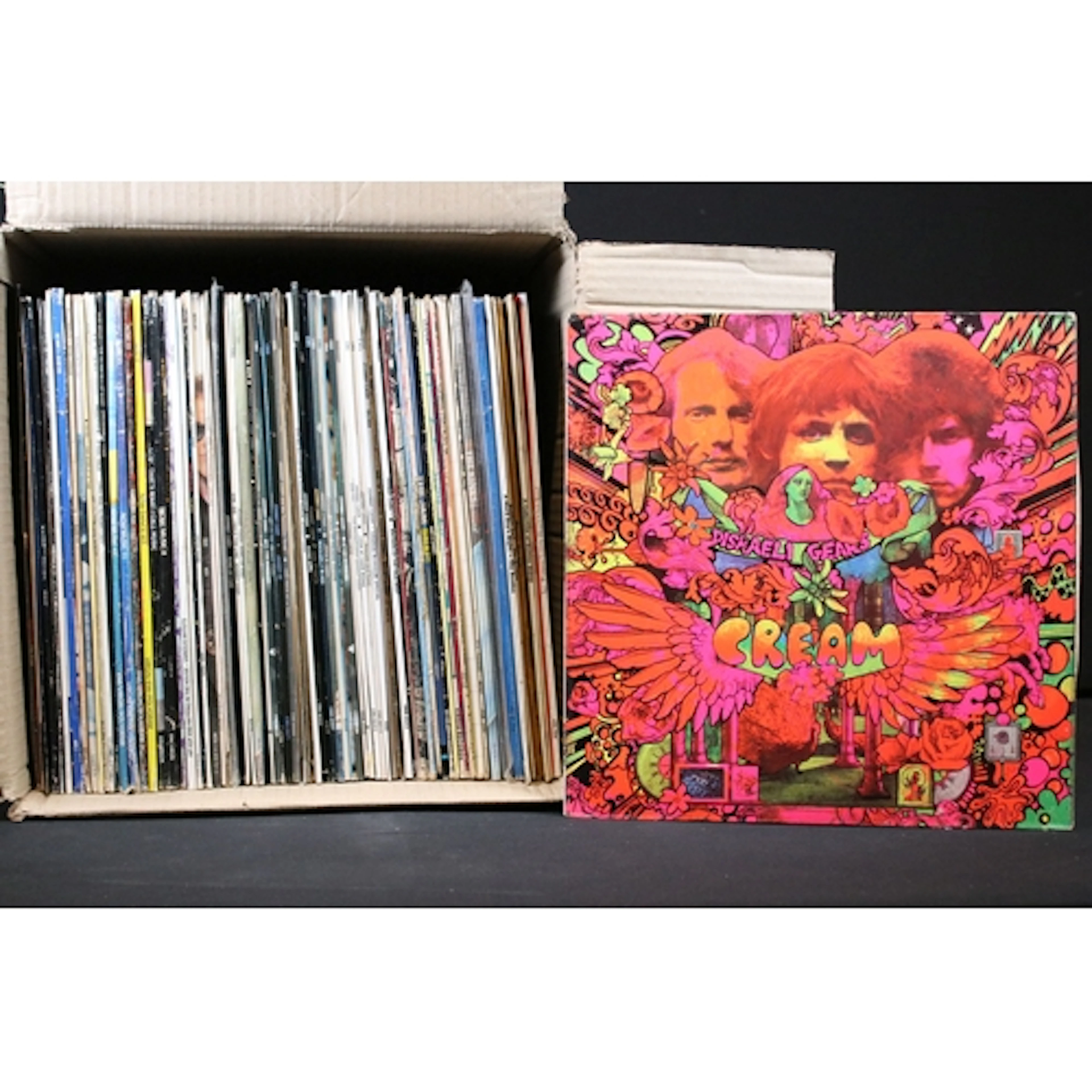 Vinyl - Over 75 Rock & Pop LPs and 6 12" singles to include ...
