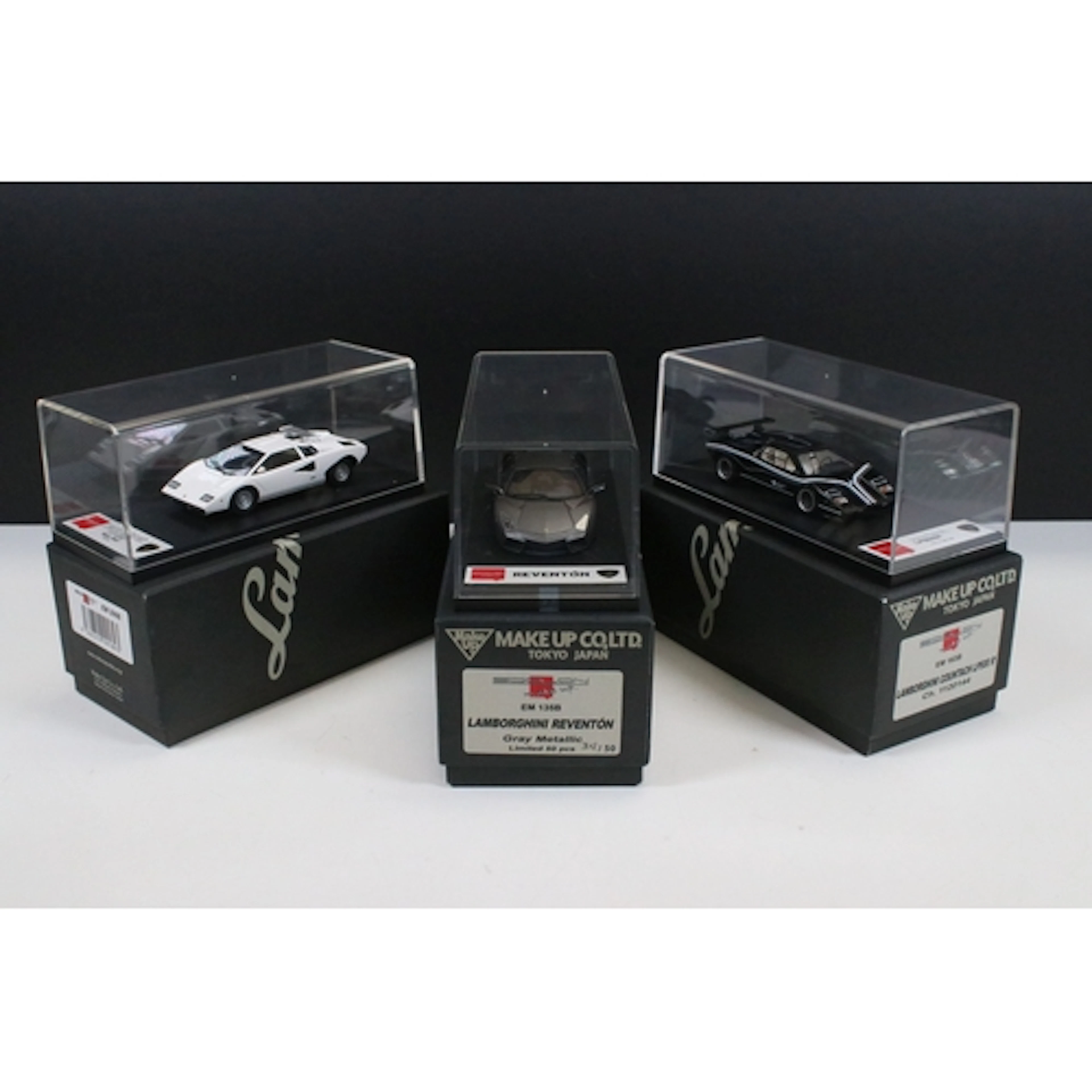 Three boxed / cased Eidolon Collection Make Up Co Ltd Tokyo ...