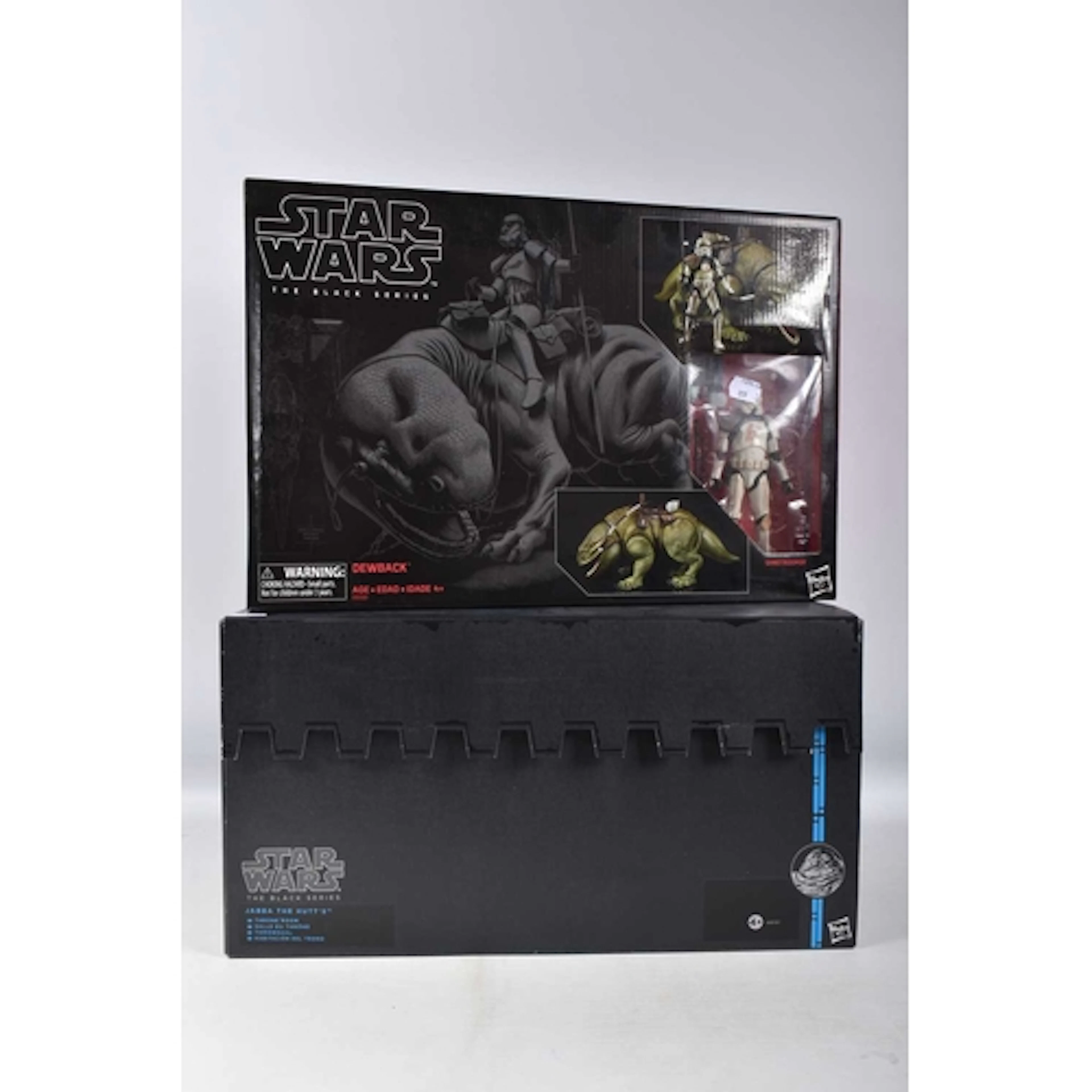 TWO BOXED HASBRO HASBRO STAR WARS THE BLACK SERIES FIGURE SE...
