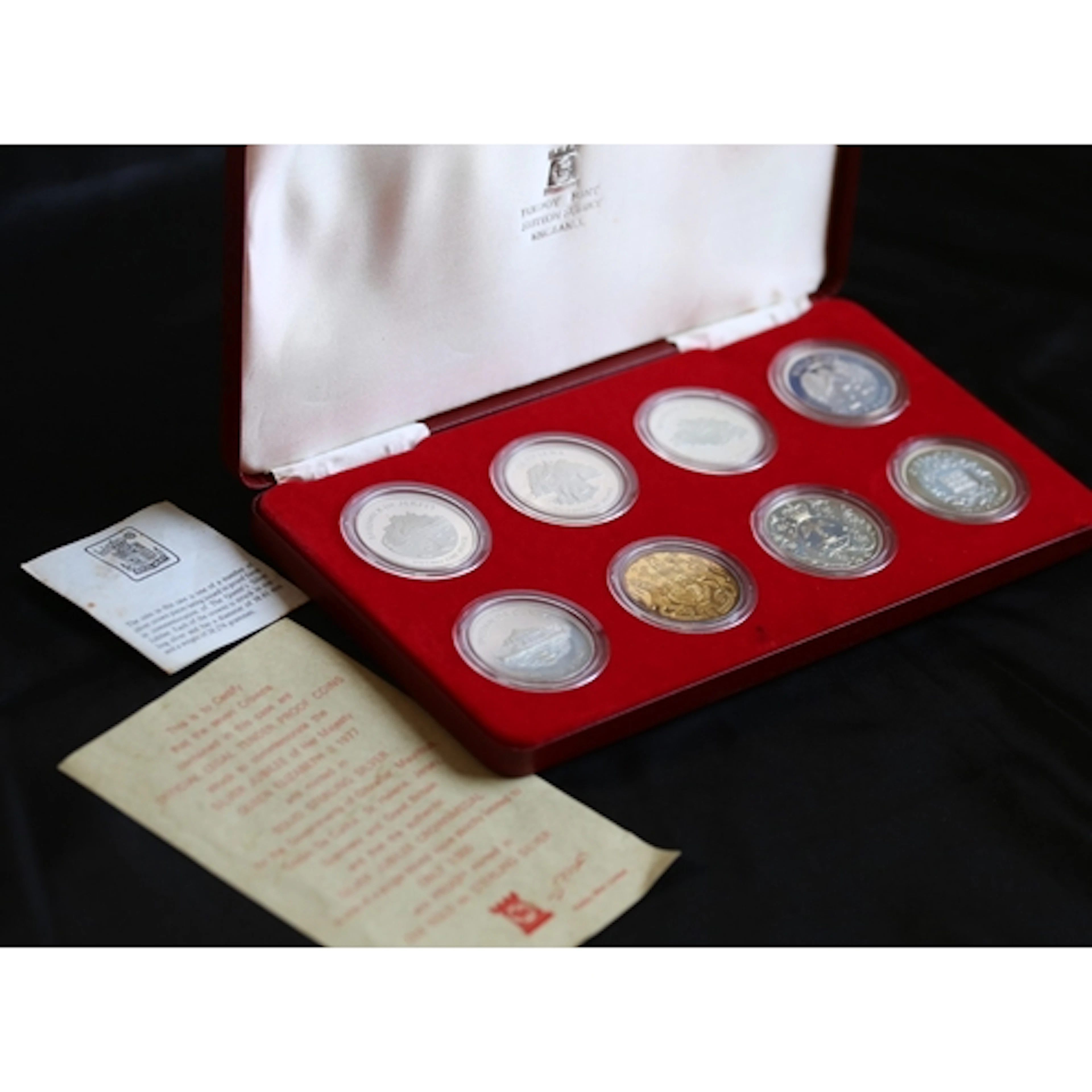 Sterling Silver Commemorative 'Silver Jubilee of Her Majesty...