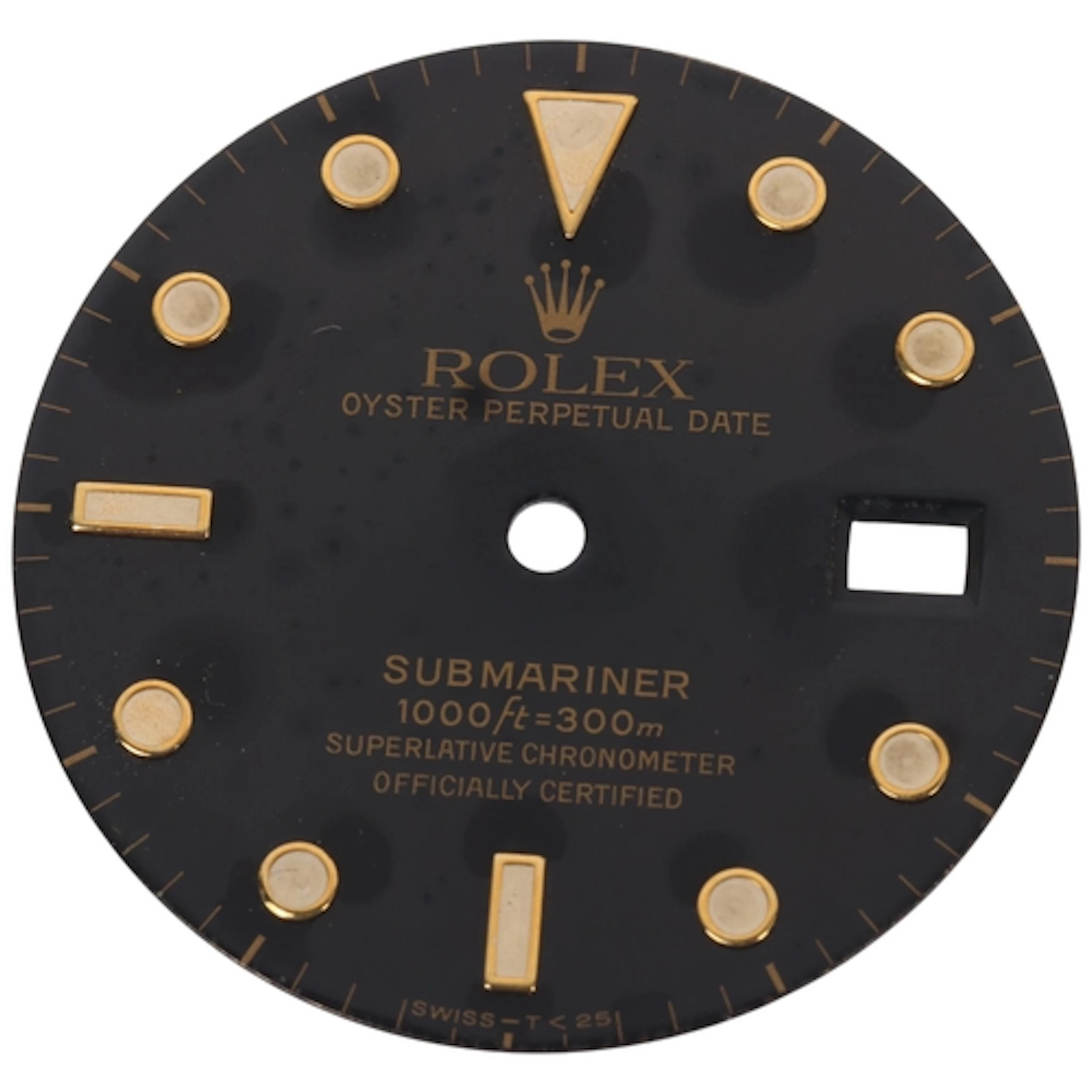 ROLEX - a Vintage Oyster Perpetual Date Submariner watch dia...