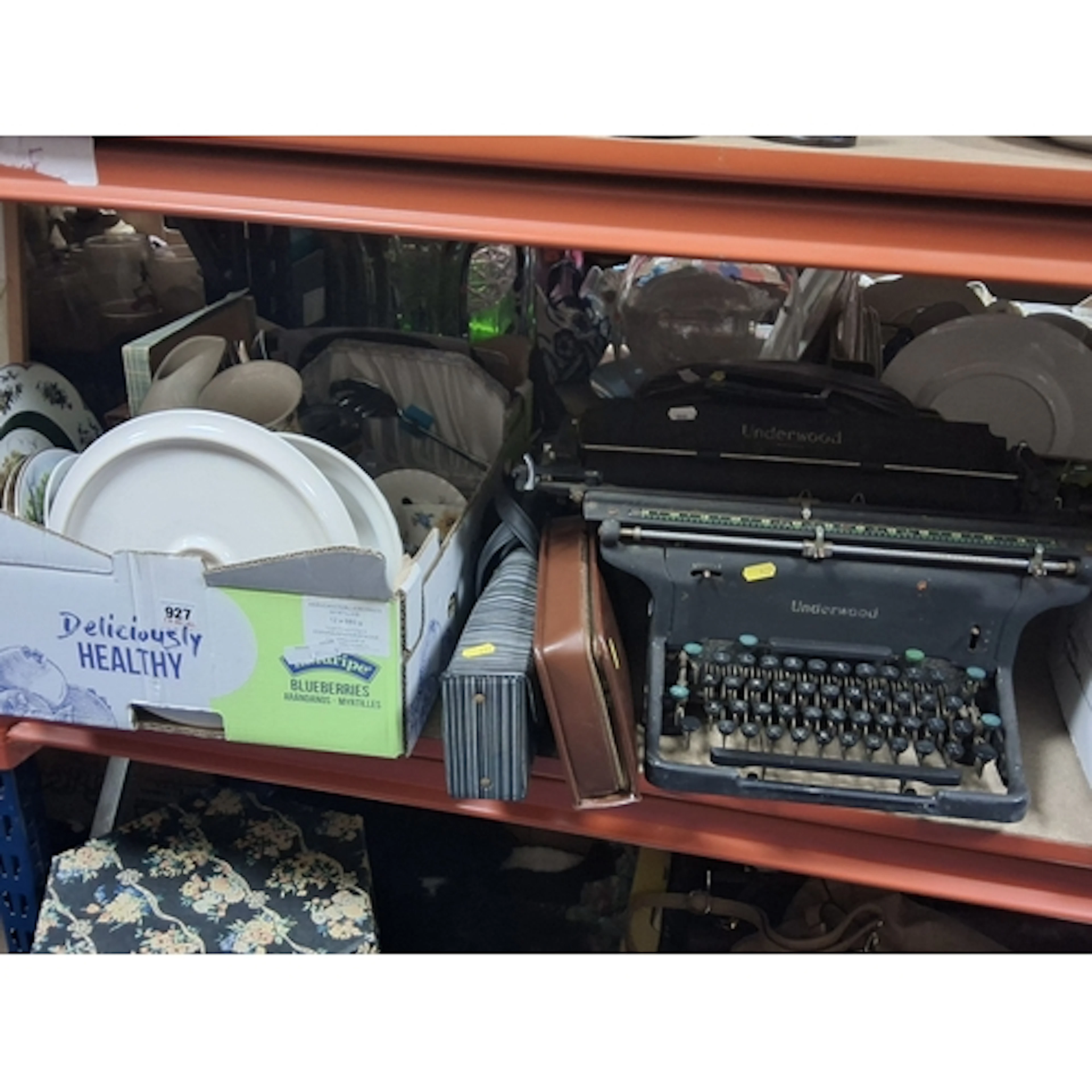 ONE BOX AND LOOSE MISCELLANEOUS ITEMS, to include an Underwo...