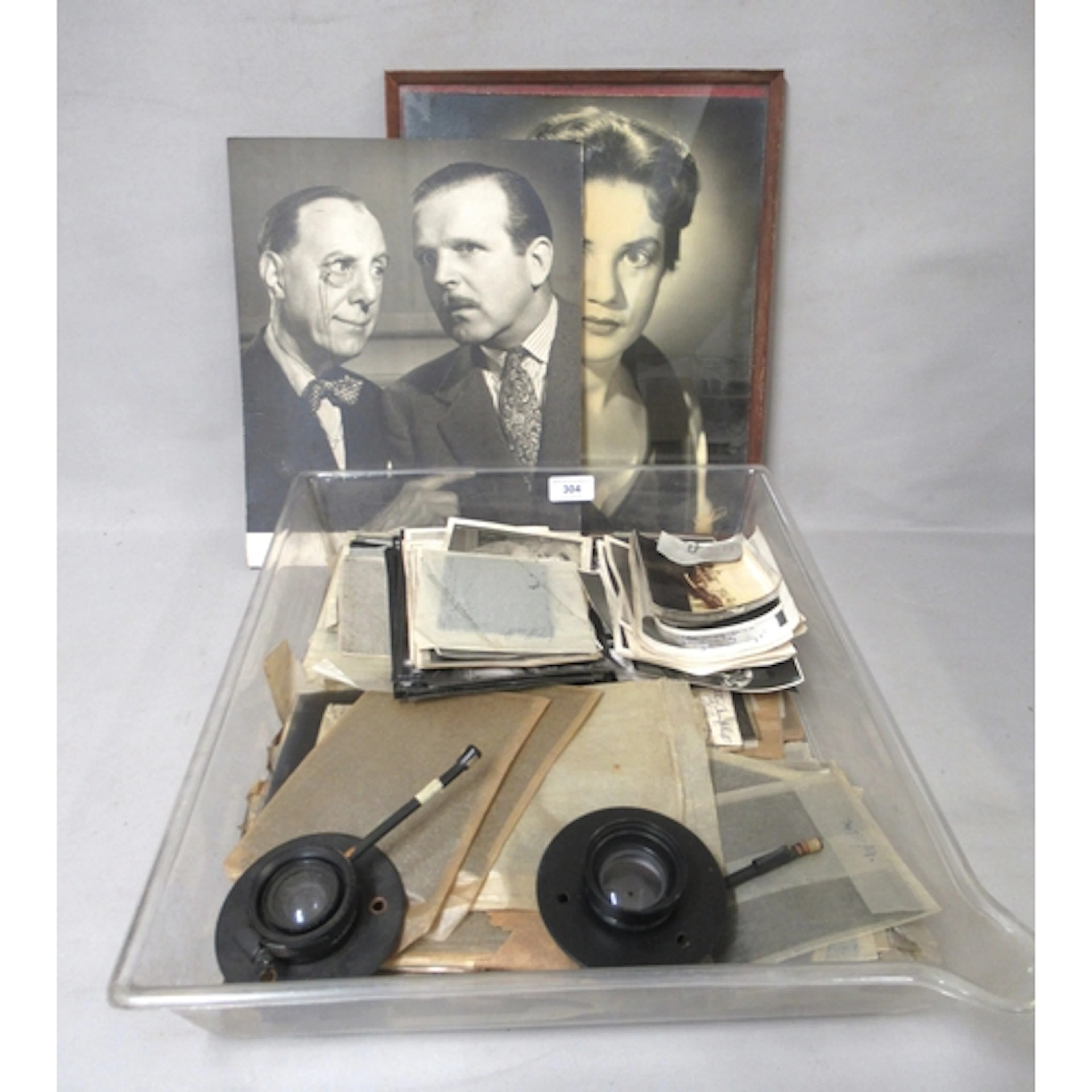 Quantity of mid 20th Century photographs, negatives, etc., t...