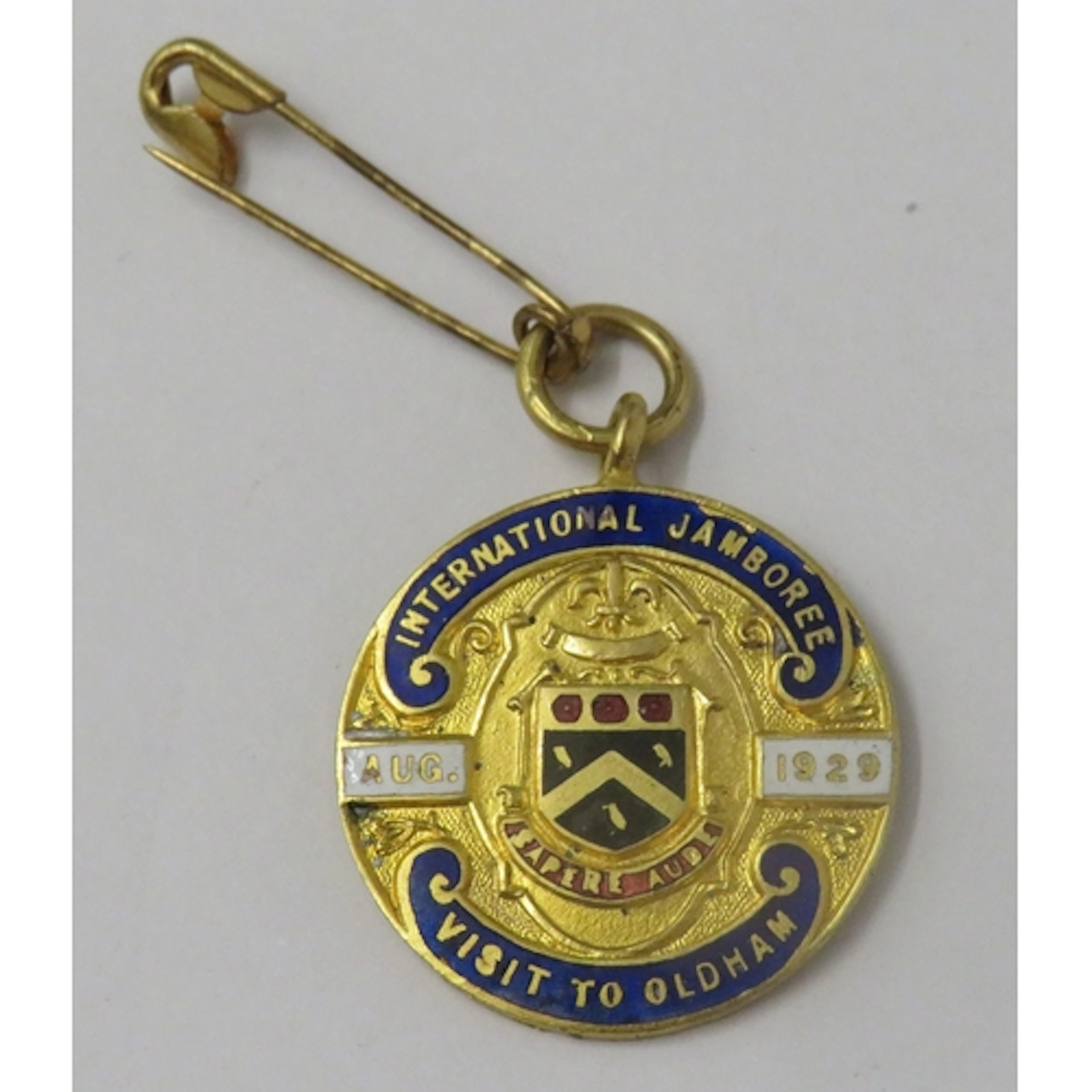 Rare Scouts International Jamboree August 1929 Visit to Oldh...