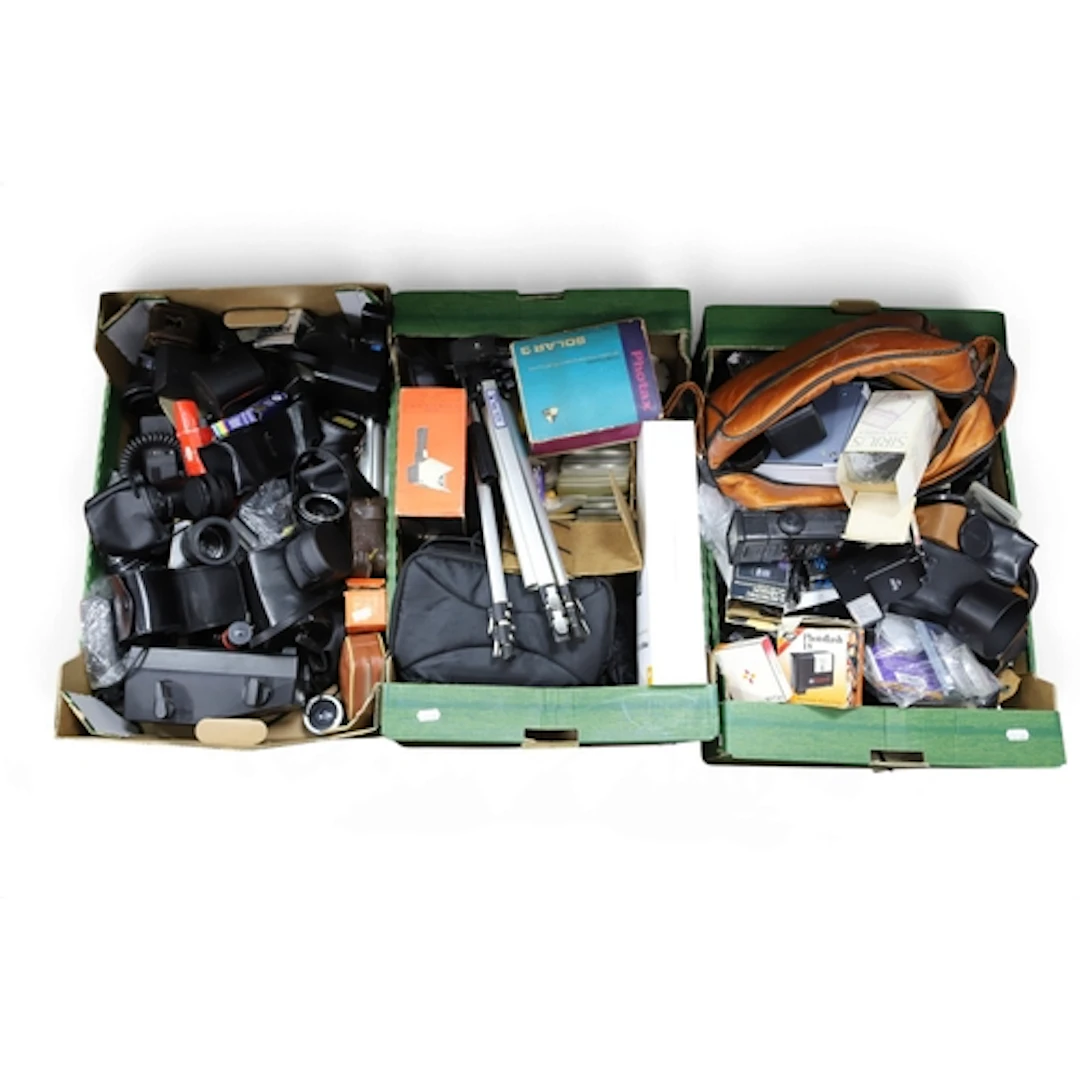 A very large collection of Cmaera Equiptment and accessories...