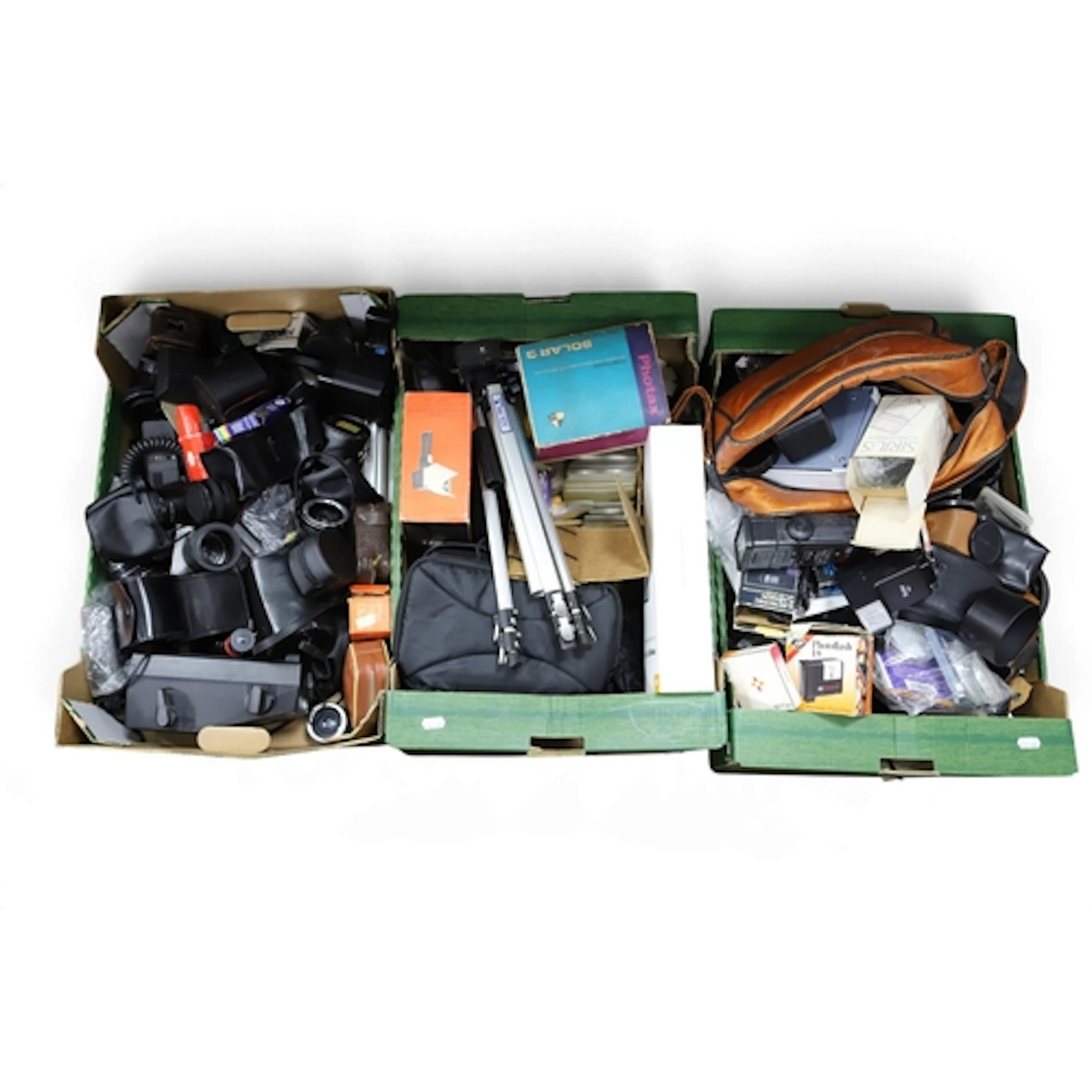 A very large collection of Cmaera Equiptment and accessories...