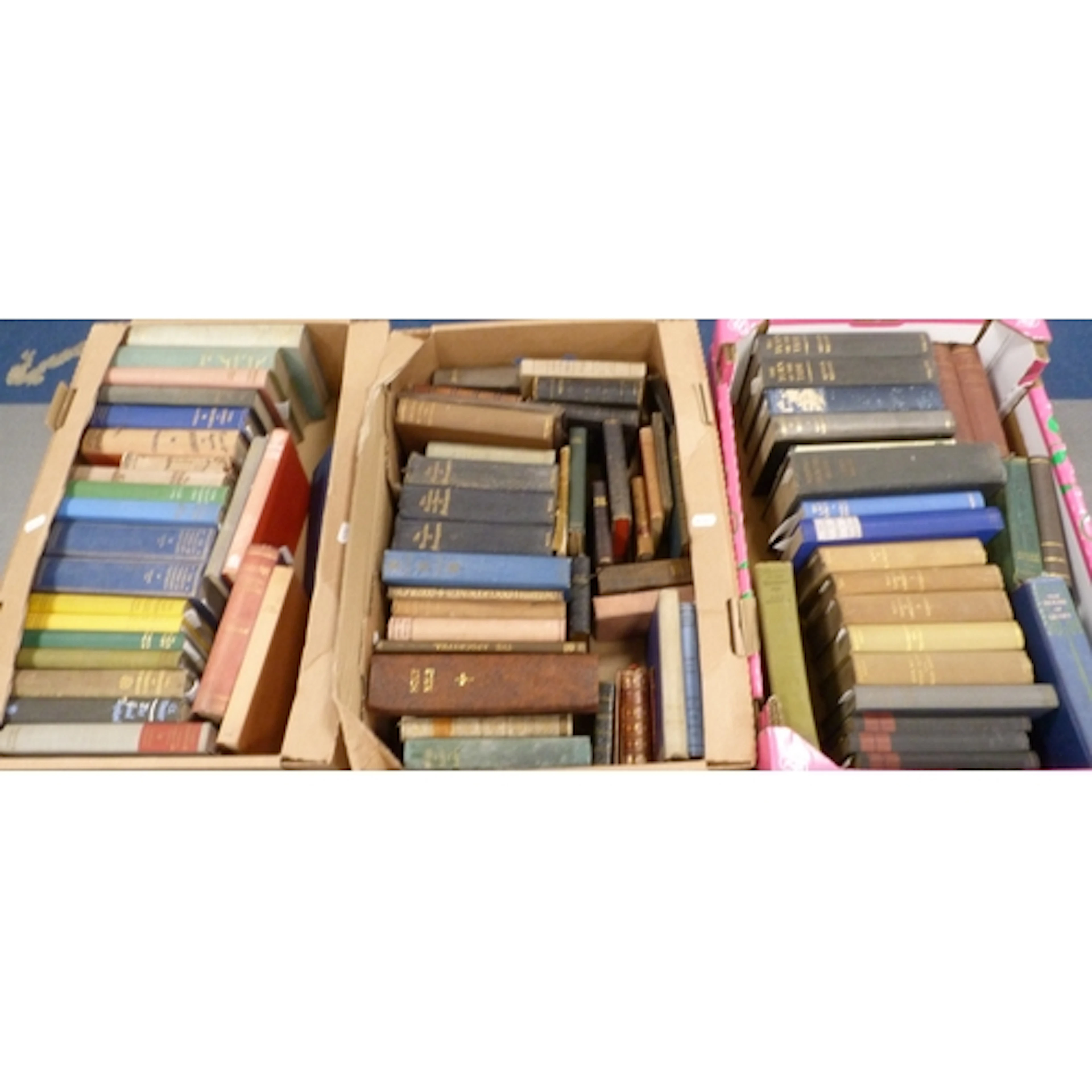 Three boxes of general books and novels to include Rudyard K...