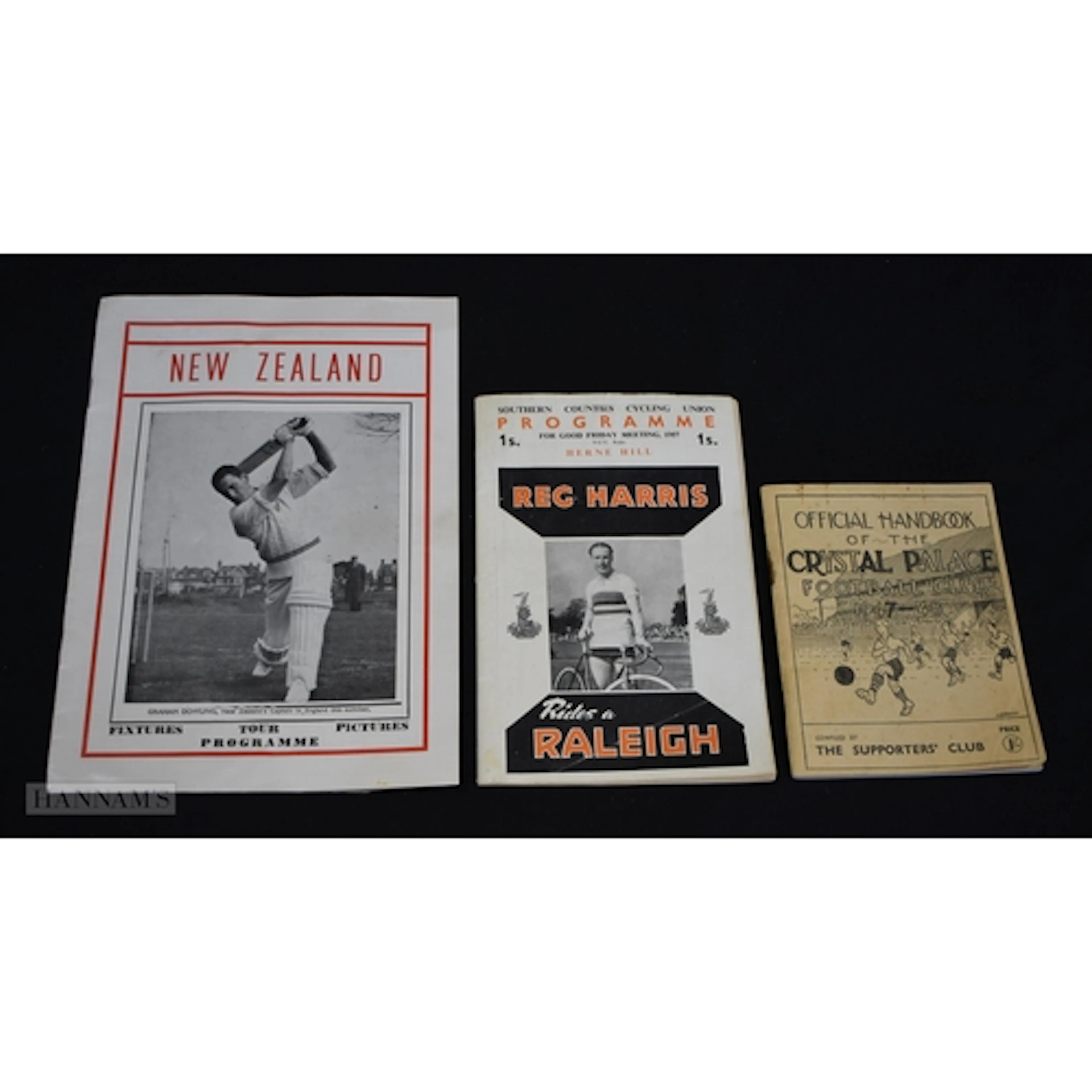 A Crystal Palace Football club 1947/8 handbook together with...