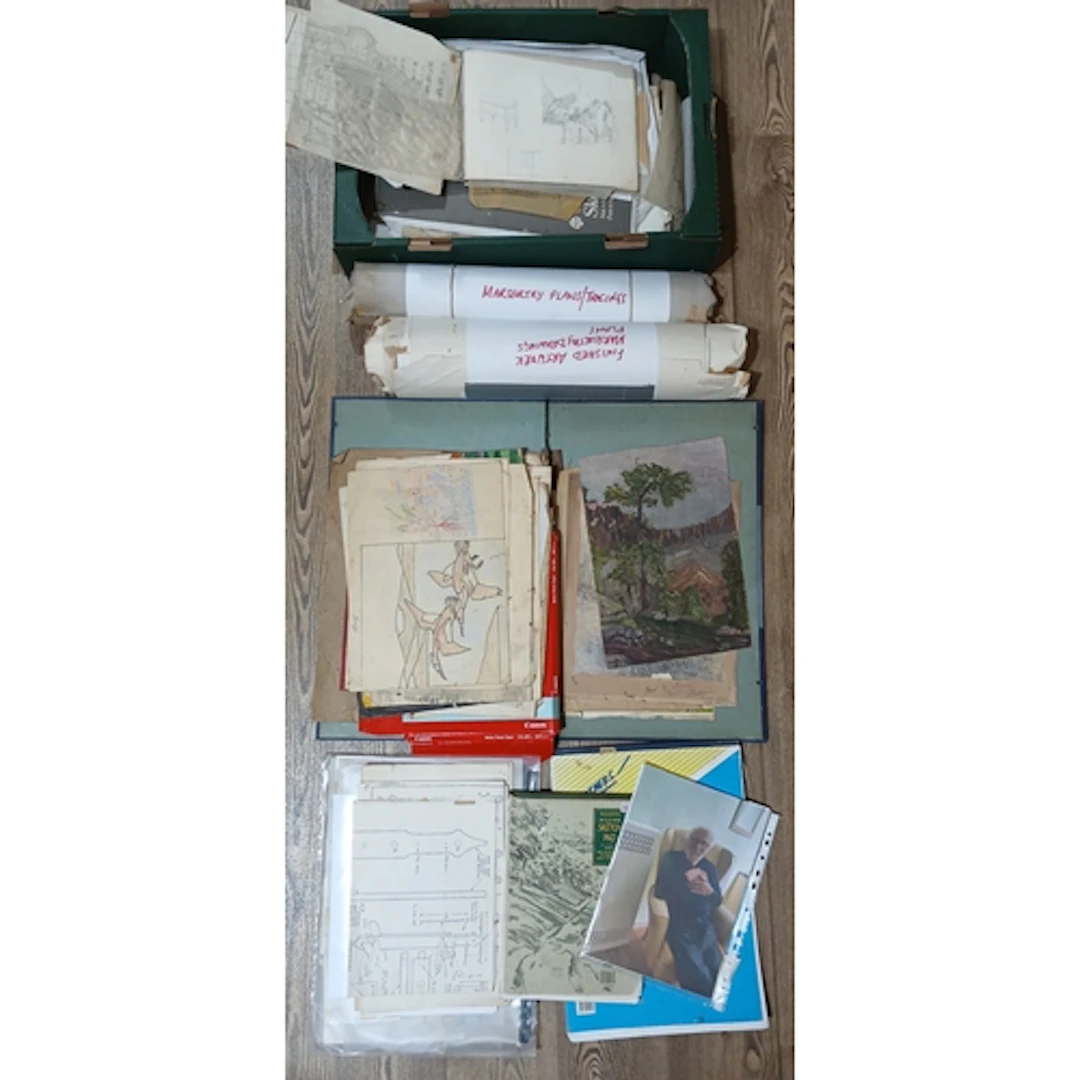John Southworth Prescott (b1939), a collection of sketches, ...