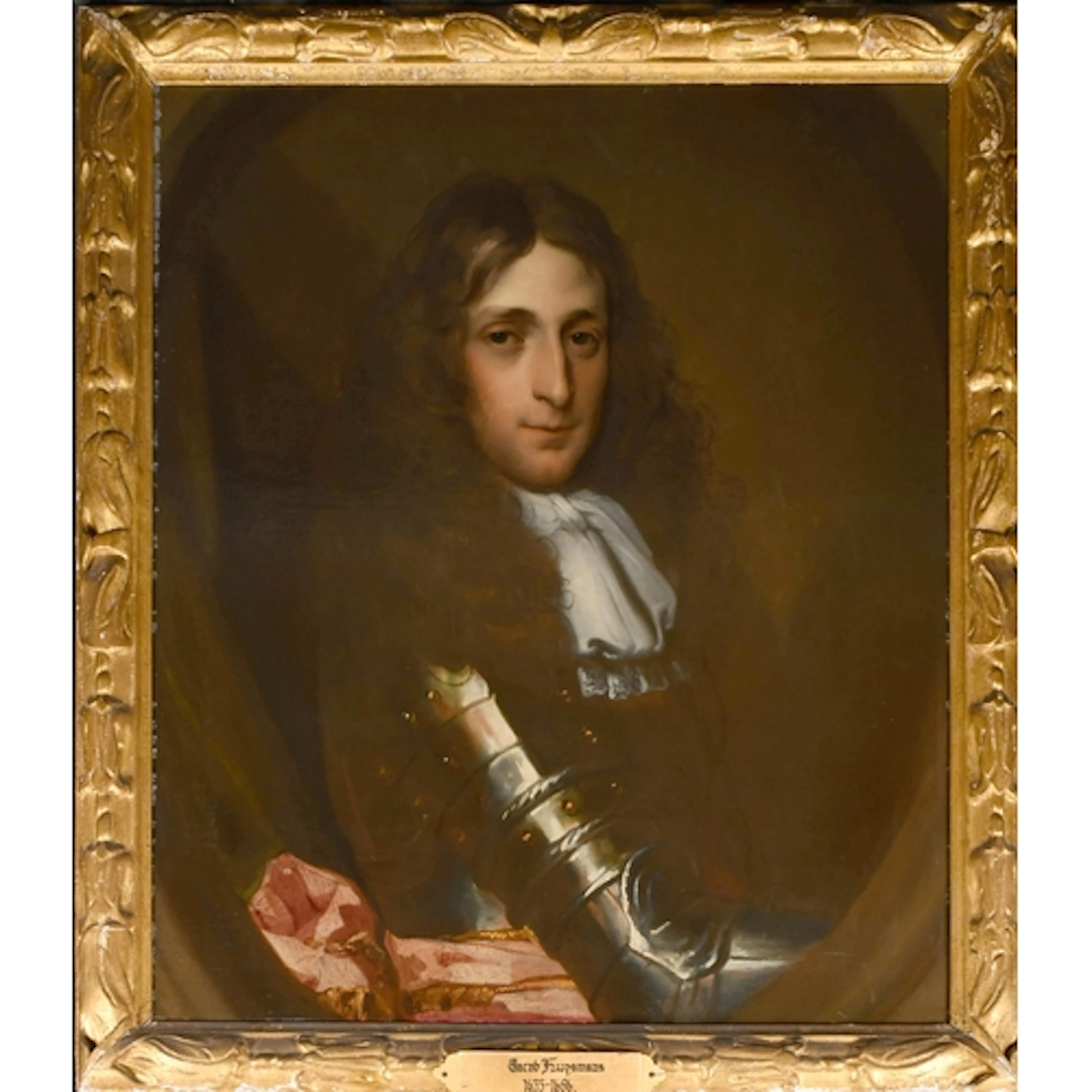 Attributed to Jacob Huysmans (c.1633-1696) Flemish. Bust Por...