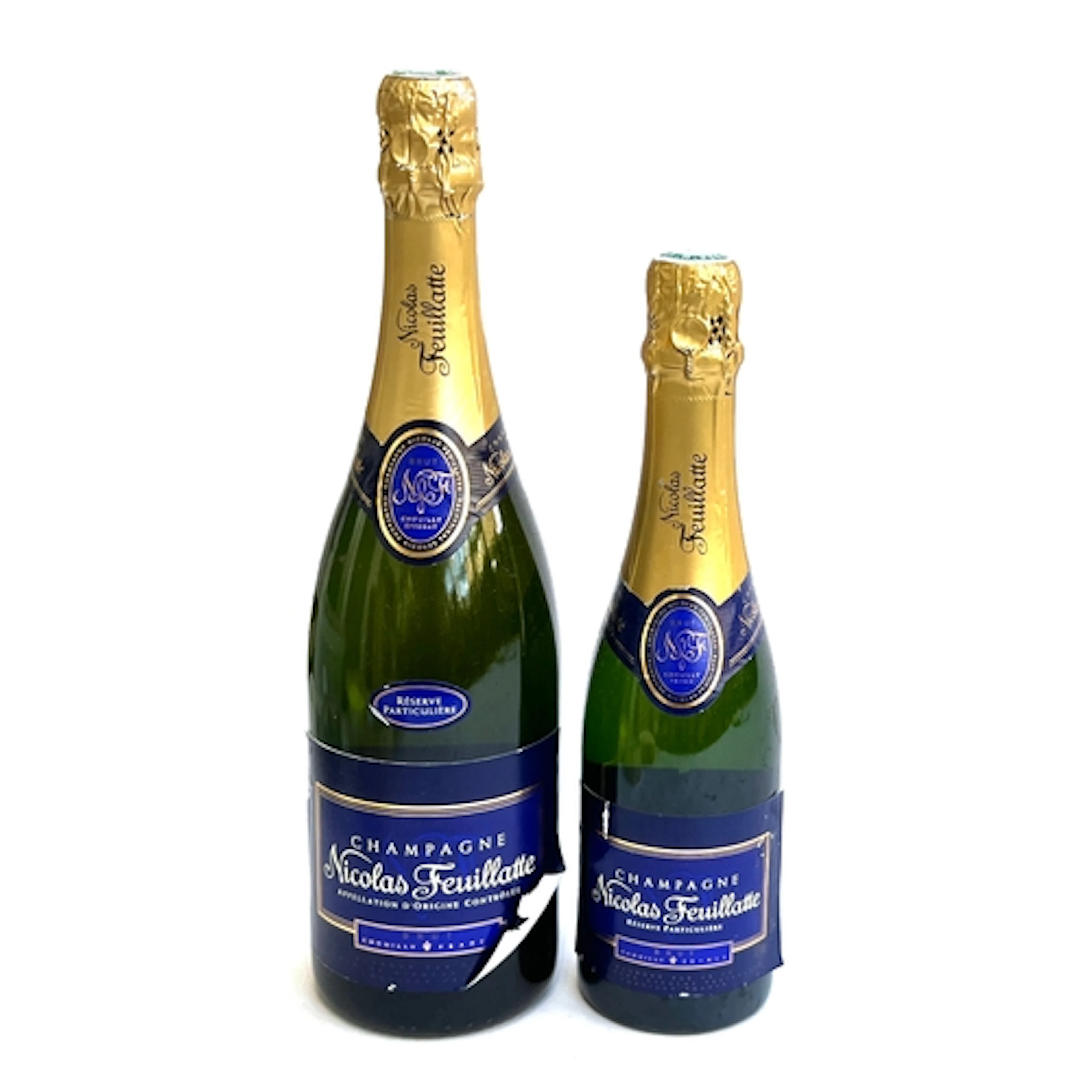 Champagne Nicolas Feuillatte, 1x75cl, 1x37.5cl (2)