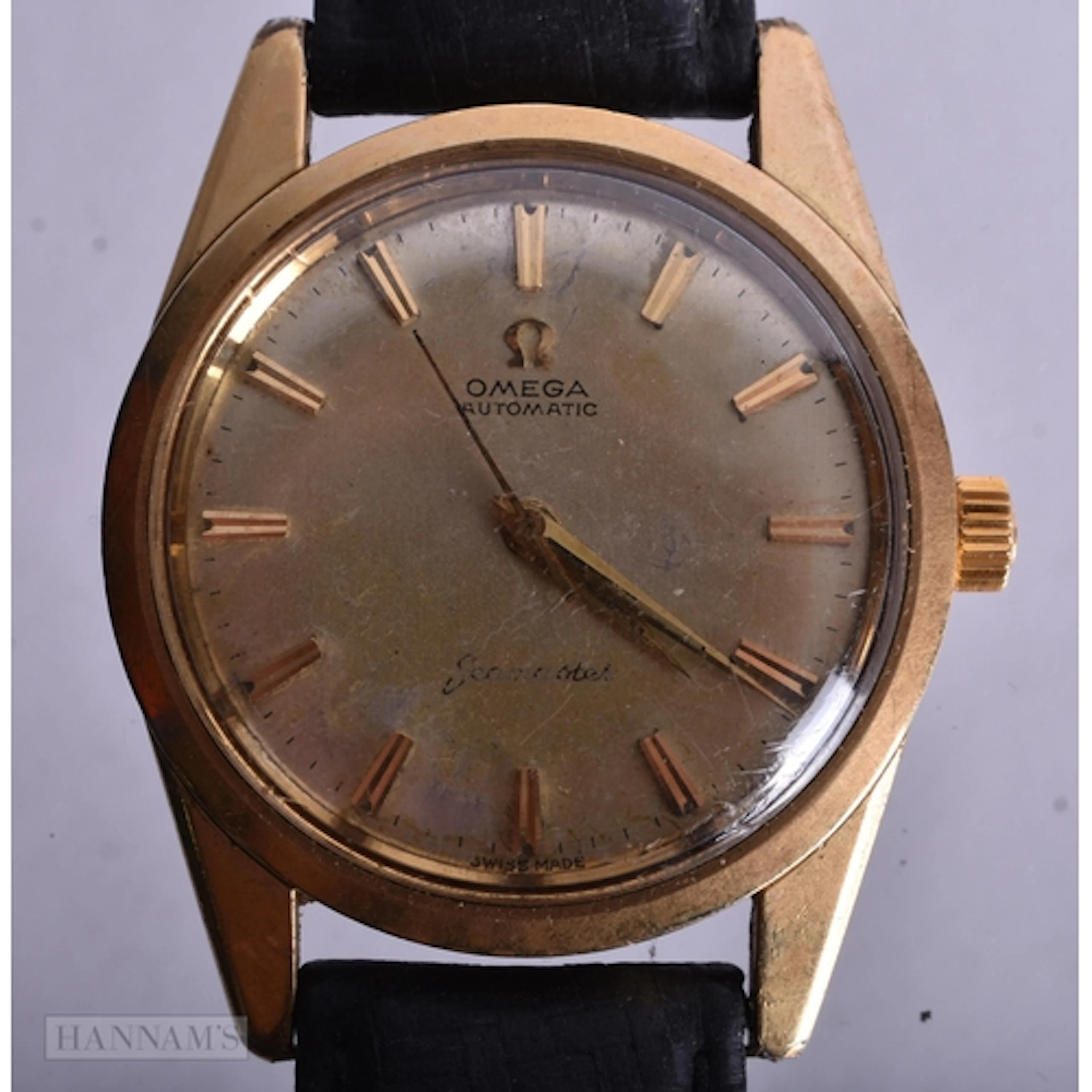 A Vintage Omega Seamaster Automatic Watch. 3.5cm incl crown...