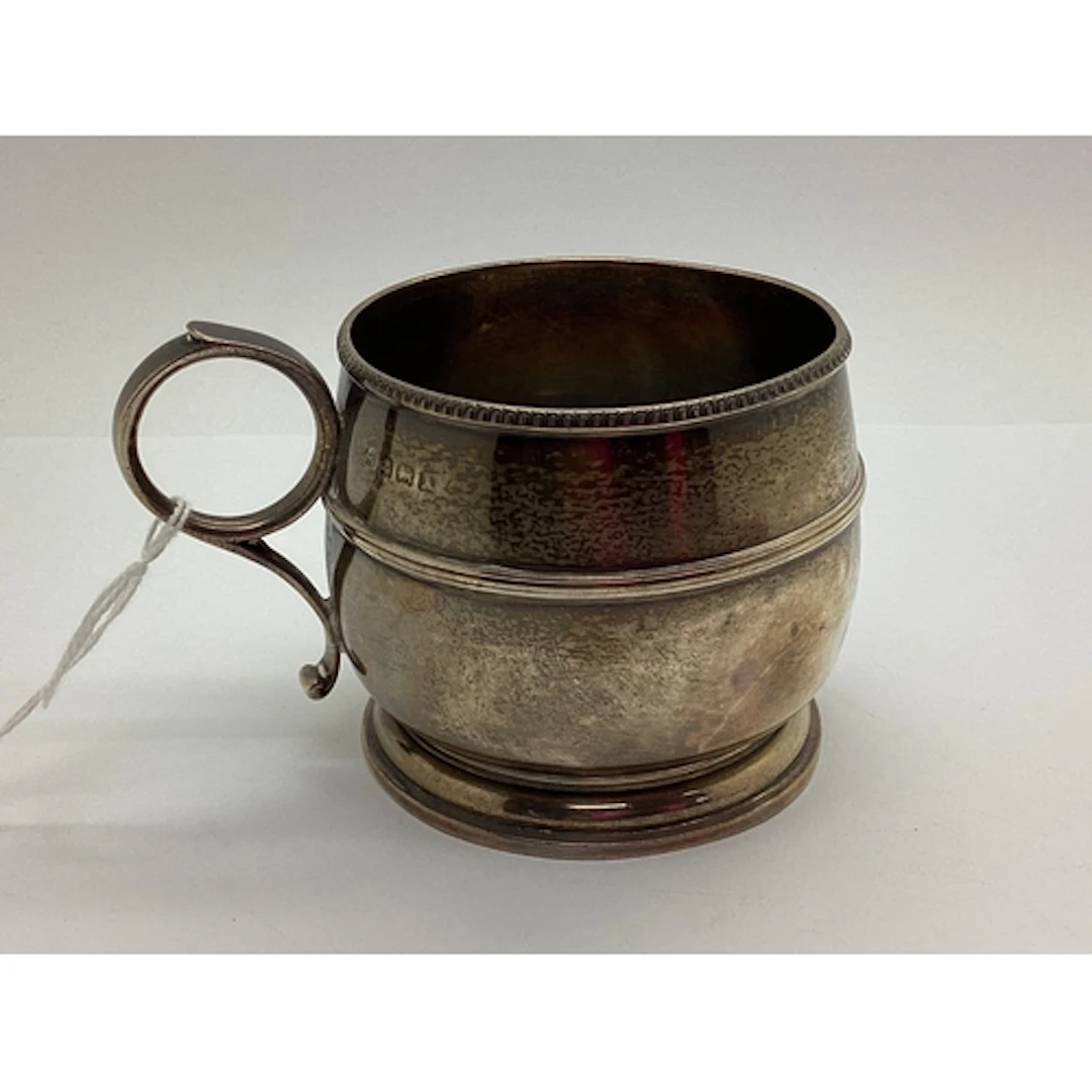 A Hallmarked Silver Cup, Adie Bros, Birmingham 1922(? date l...