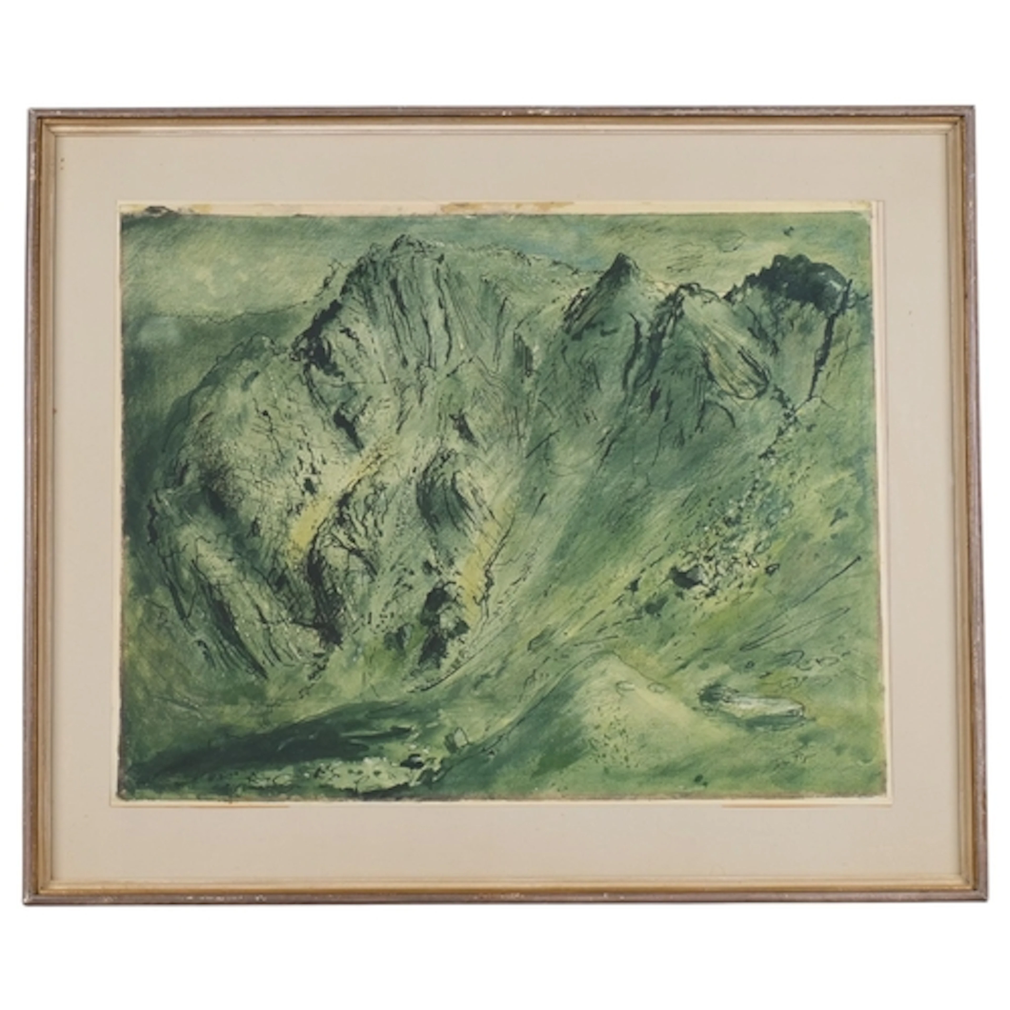 John Piper, Slopes of Glyder Fawr, large format lithograph, ...