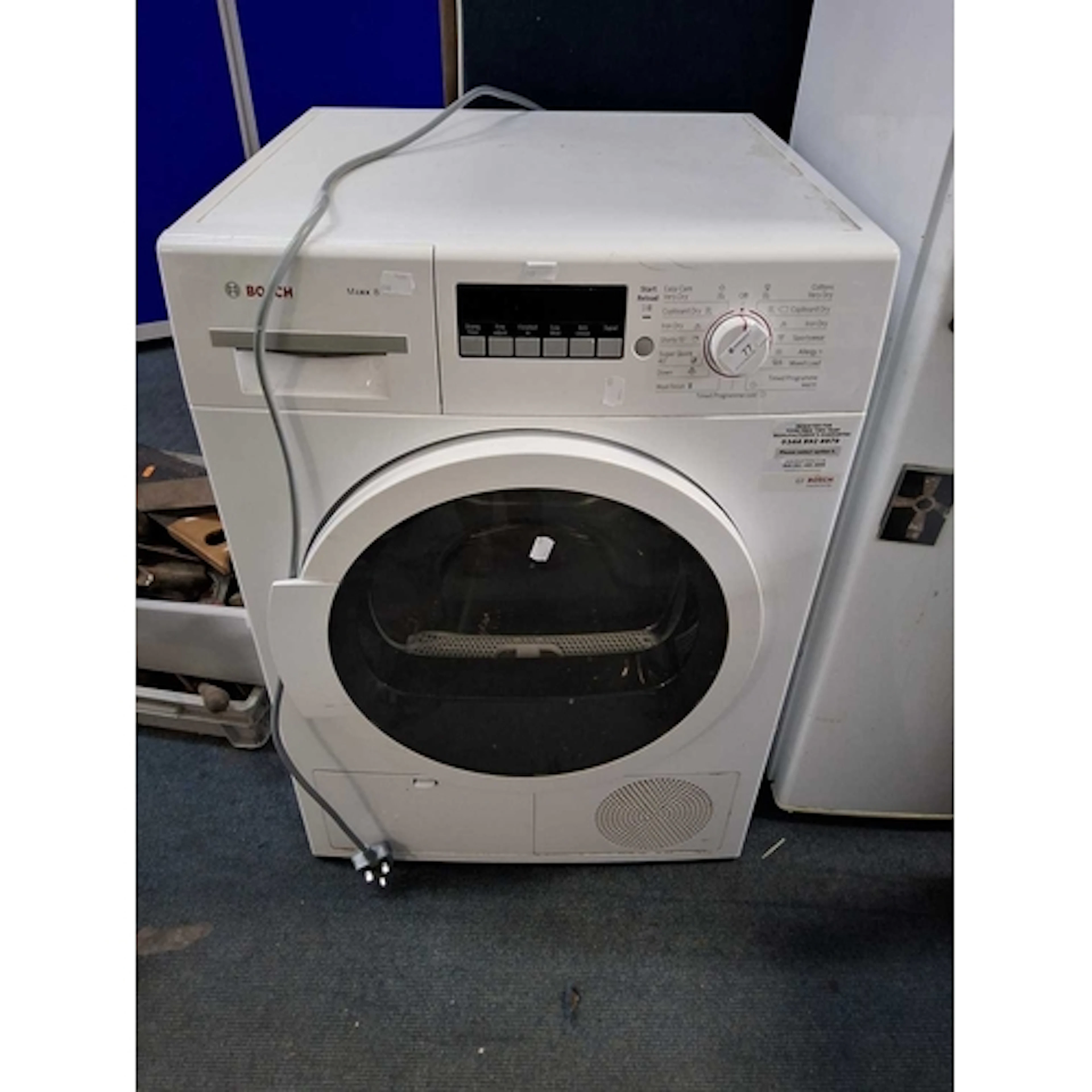 A BOSCH WTB86300GB CONDENSER DRYER (PAT pass and working) 60...