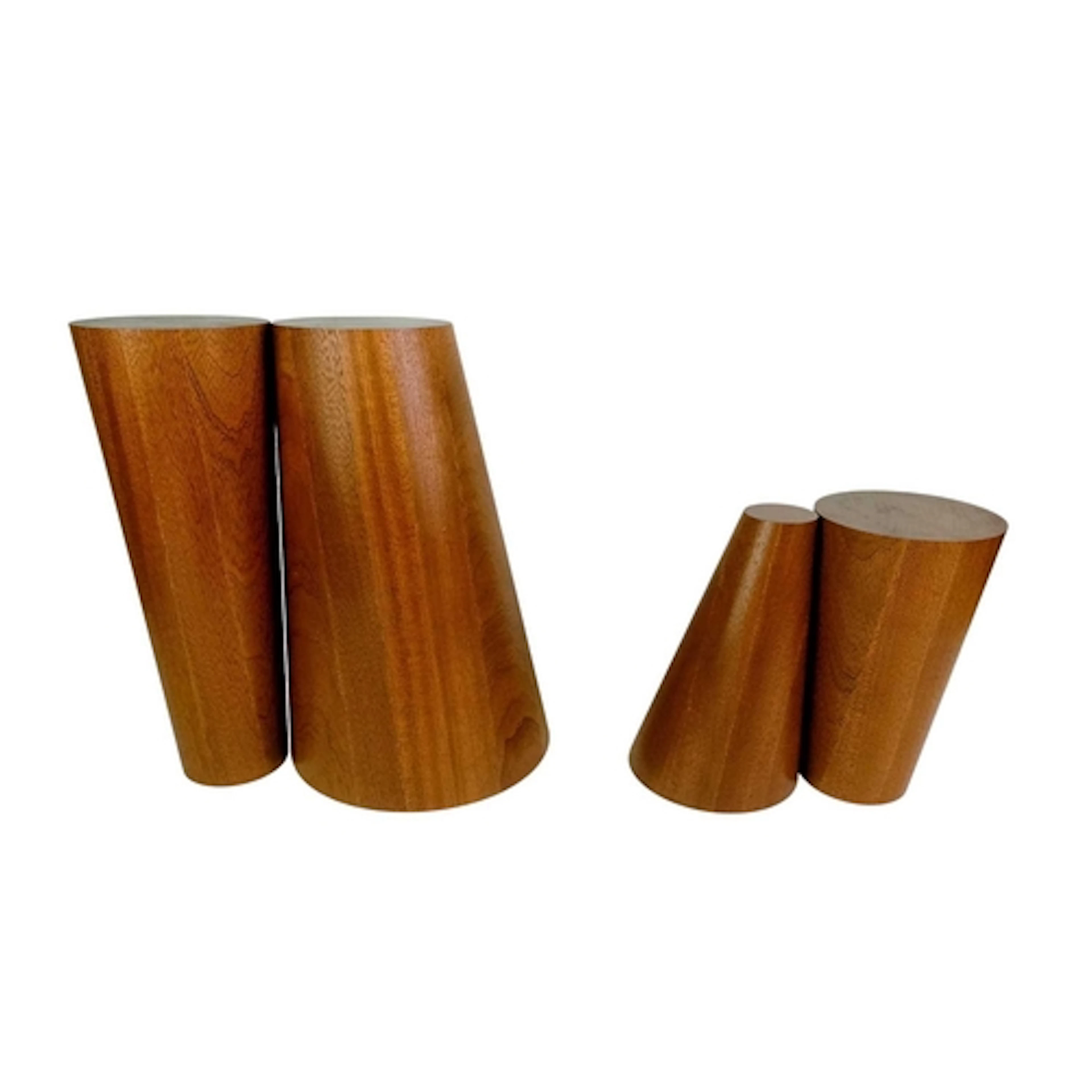 John MITCHELL (1943-2014) Asymmetric Frustums - Two Pairs Wo...