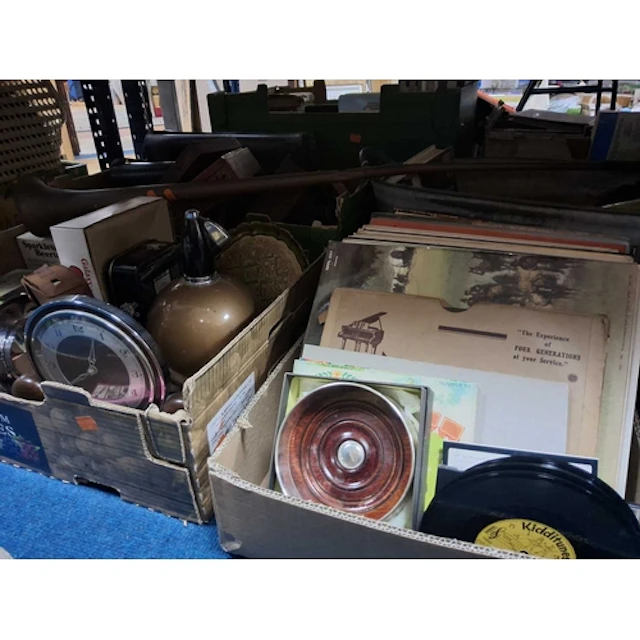 THREE BOXES and LOOSE MISCELLANEOUS ITEMS to include a group...