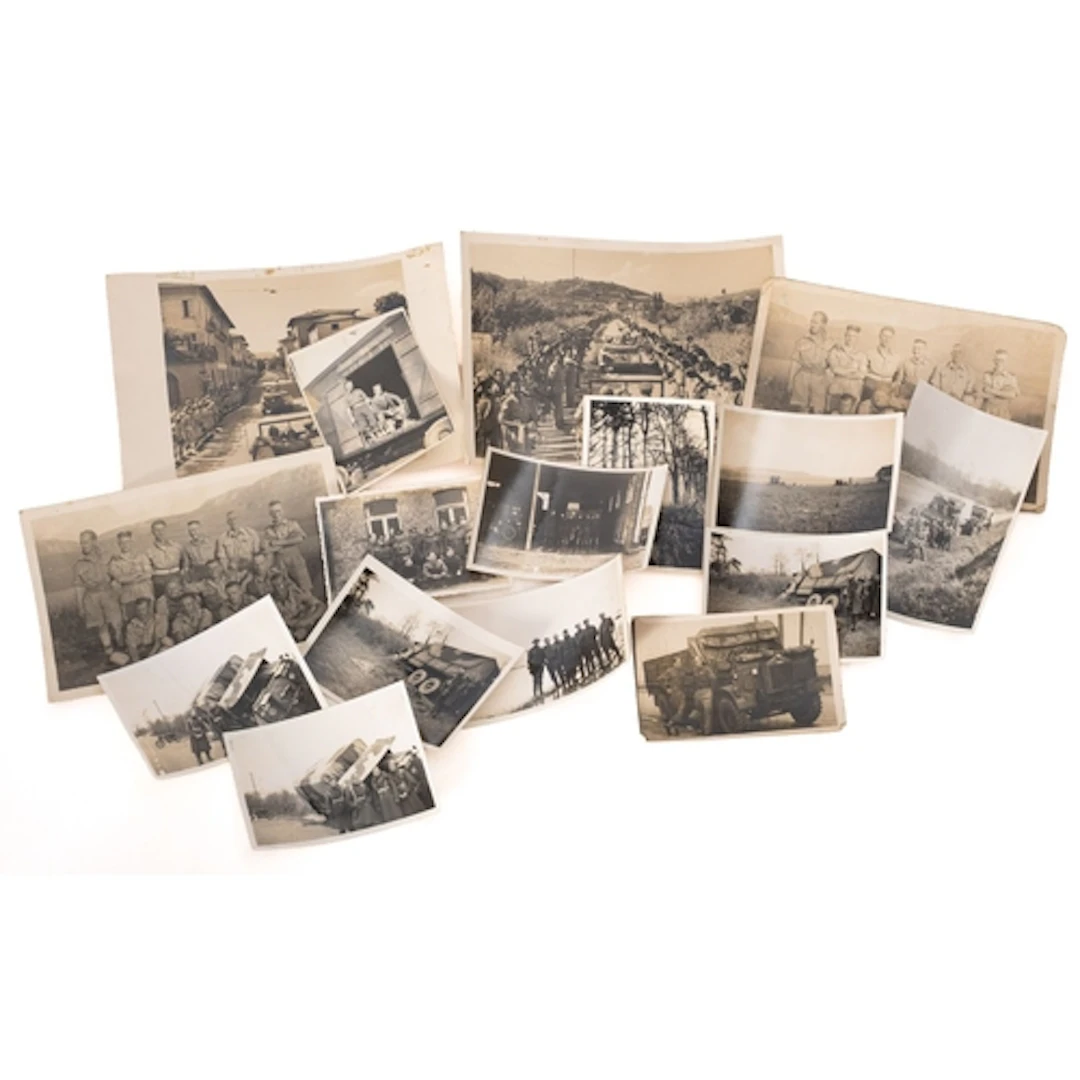 A WWII group of five medals awarded to Cpl Phillip Harris RA...