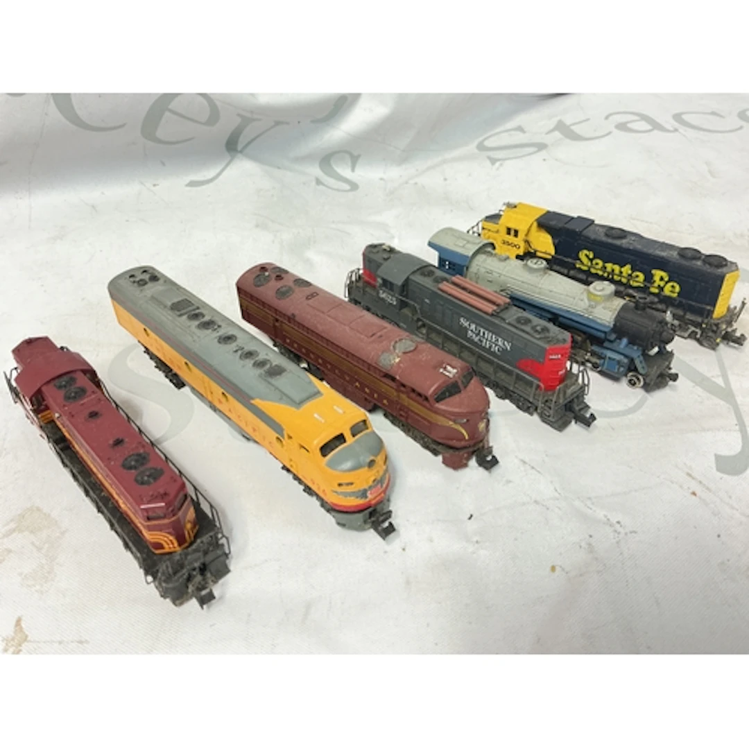 6 Boxed N Gauge Locomotives Including Atlas And Life-Like, N...