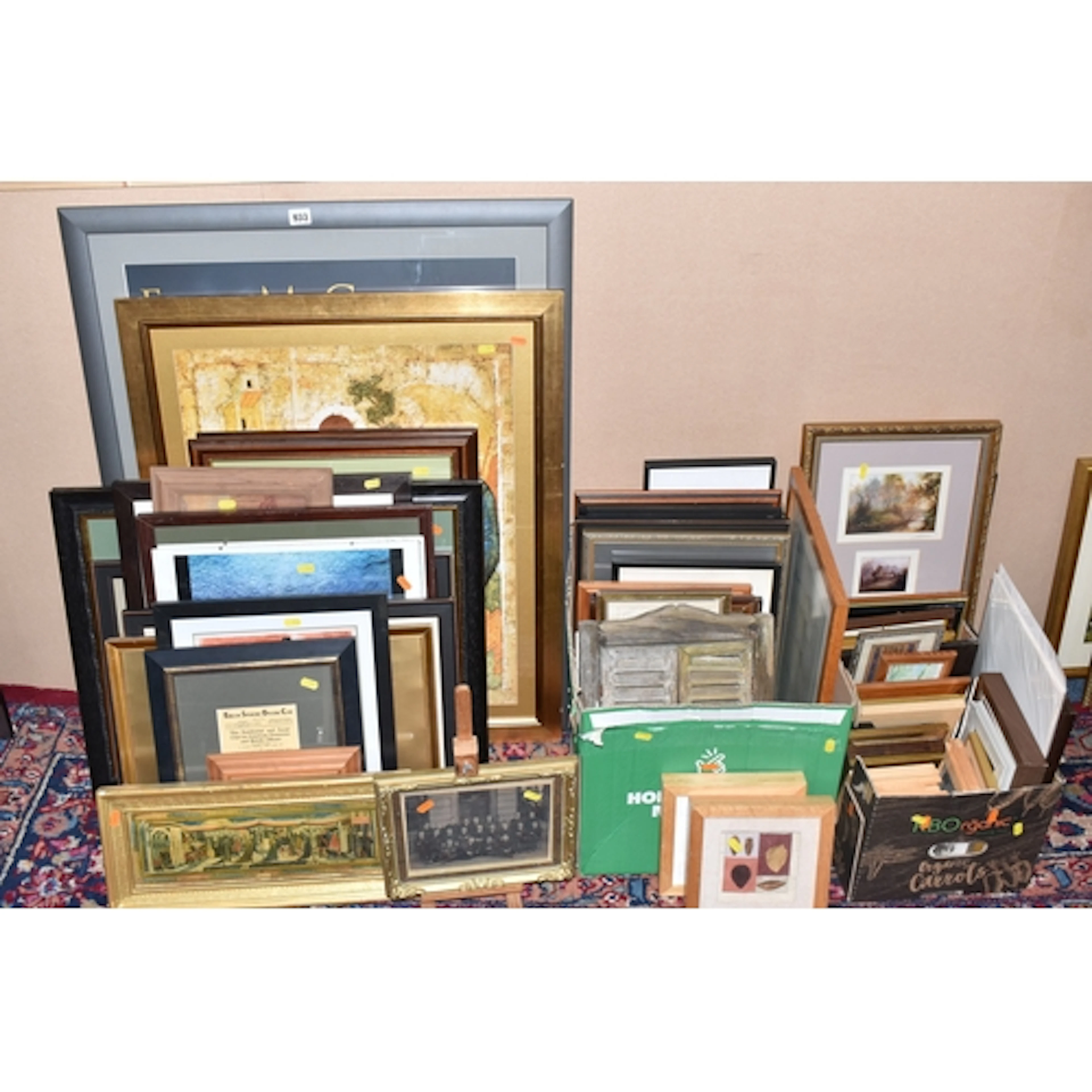 A QUANTITY OF ASSORTED PRINTS ETC, to include a poster for T...