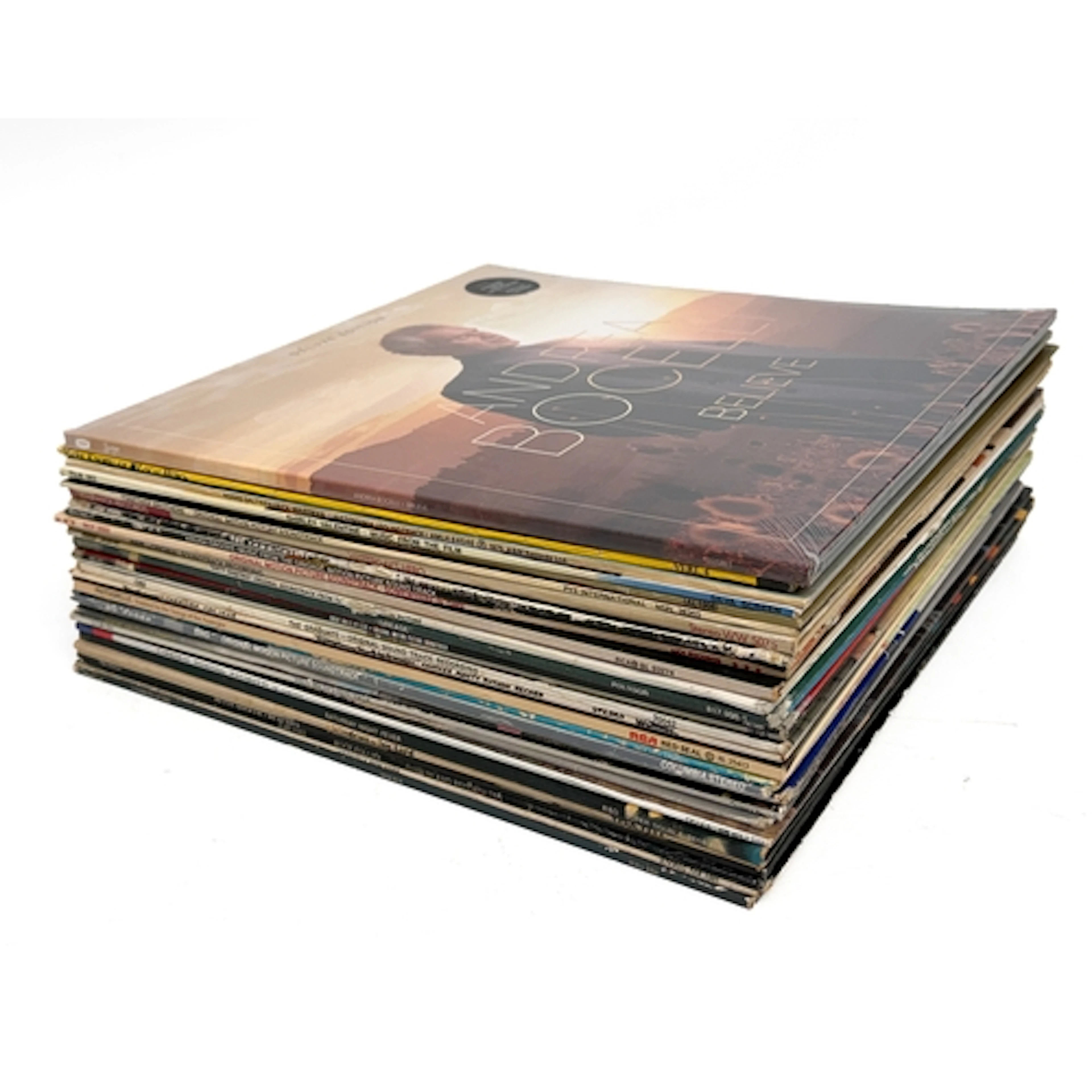 A collection of Film Soundtrack LP vinyl albums records - in...