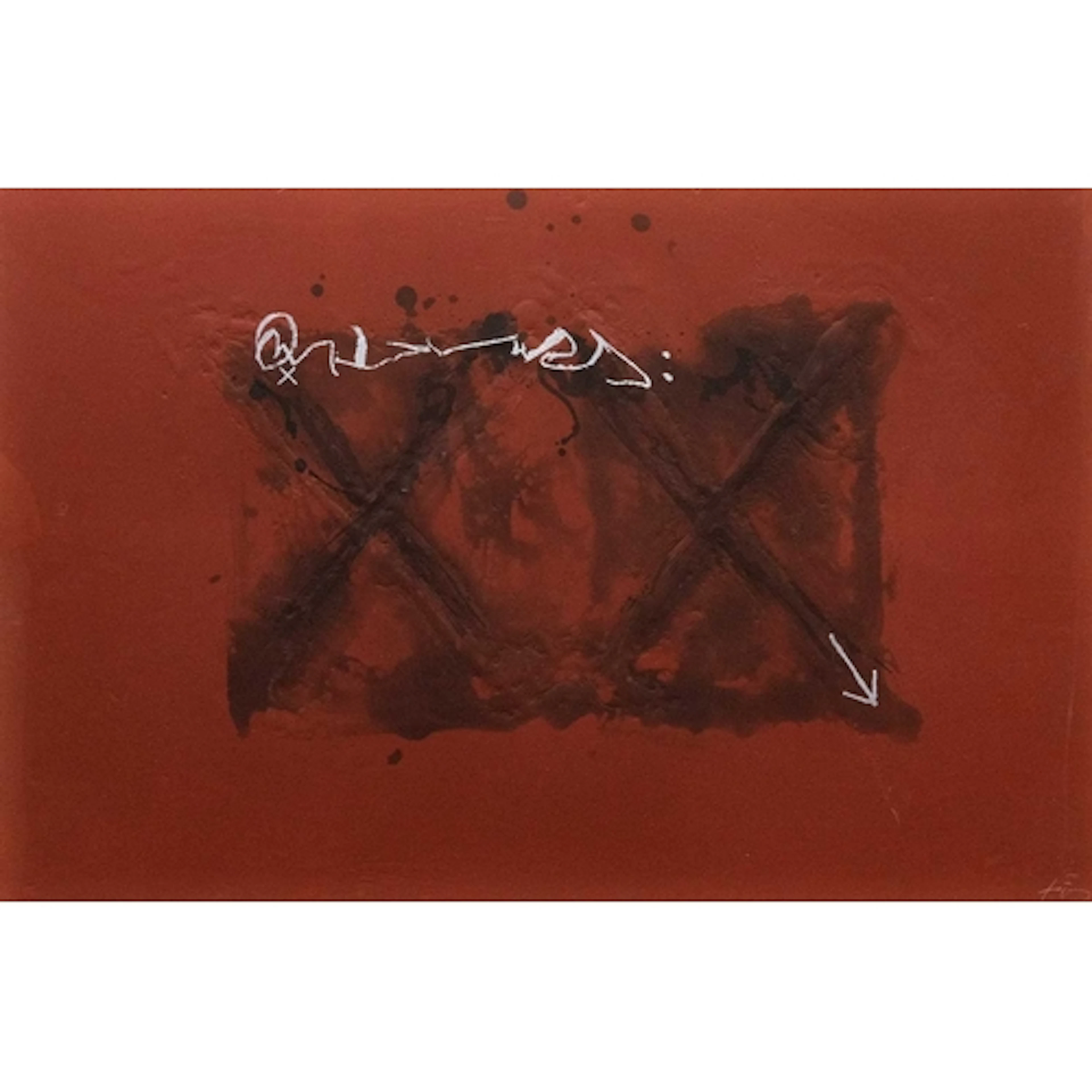 § Antoni TAPIES (1923-2012) Untitled (From Anular) 1981 Etch...