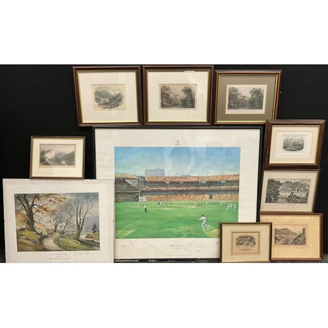 Pictures and prints - a collection of antiquarian style prin...