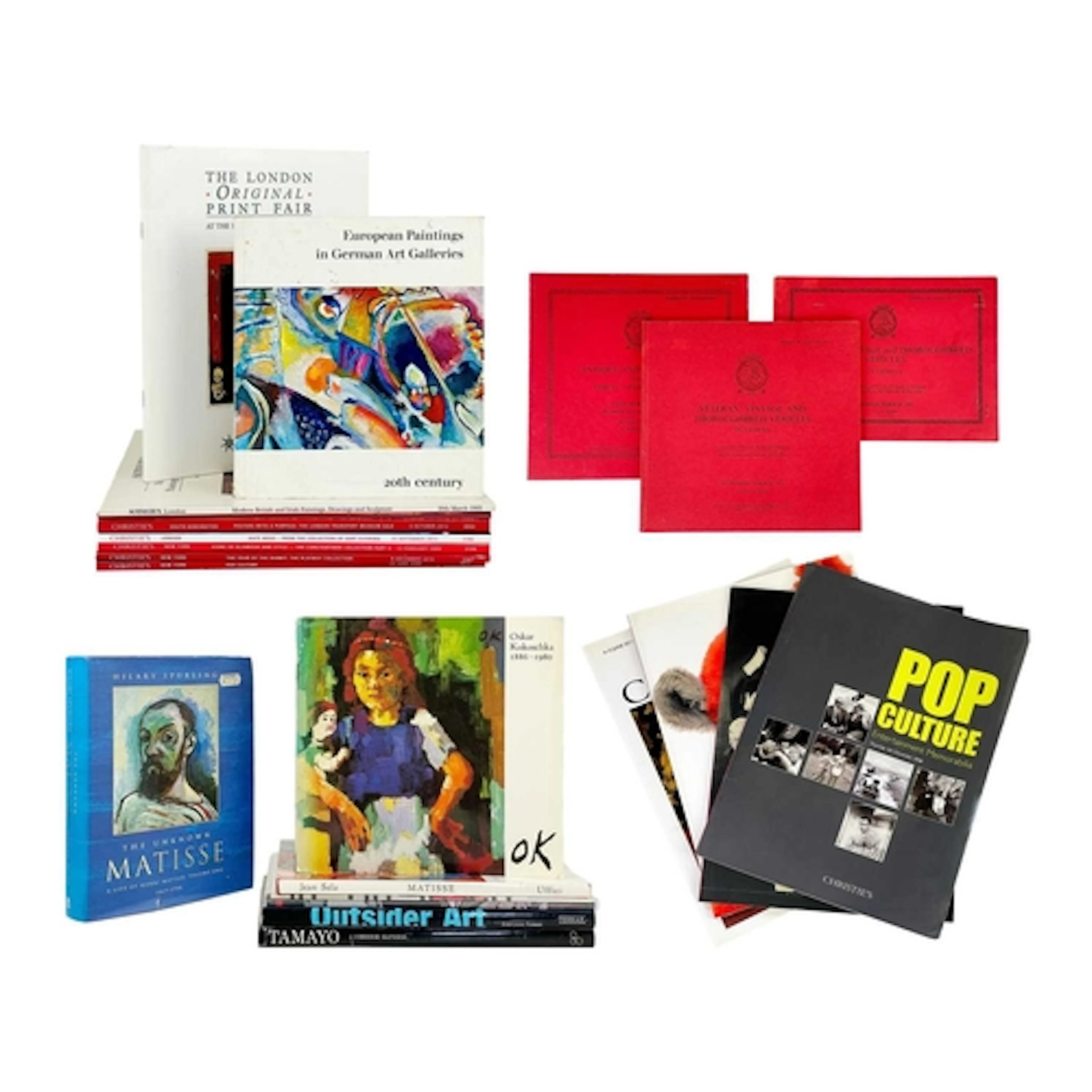 (Art and Catalogues) Twenty-two works To include Goshka Macu...