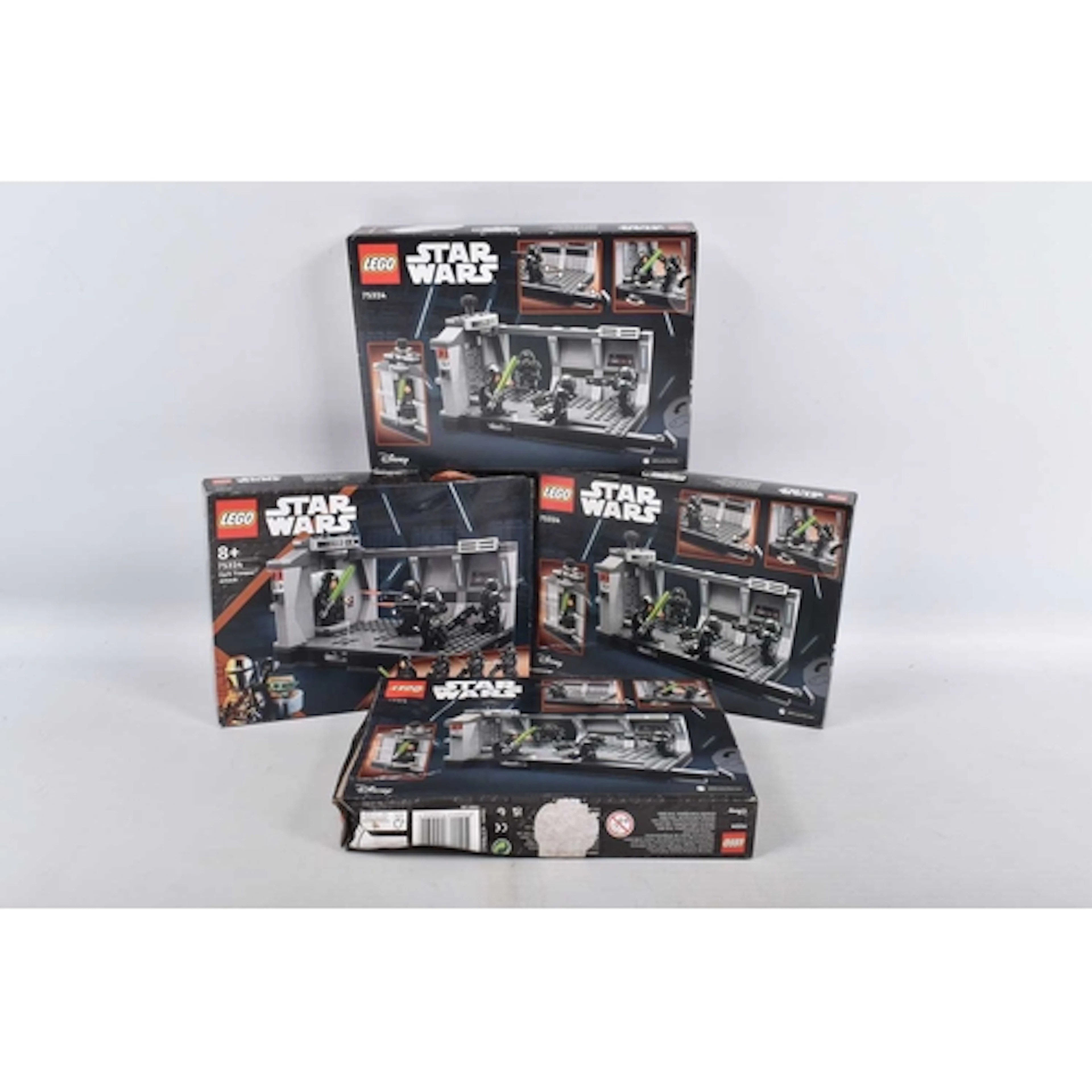 FOUR BOXED SEALED STAR WARS DARK TROOPER ATTACK LEGO SETS, s...