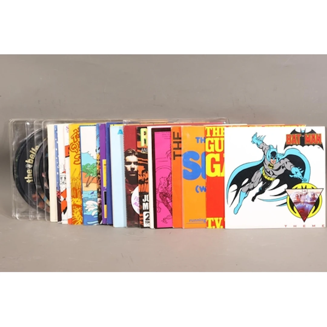 Novelty 7'' singles to include Batman theme, Jive Bunny, Sta...
