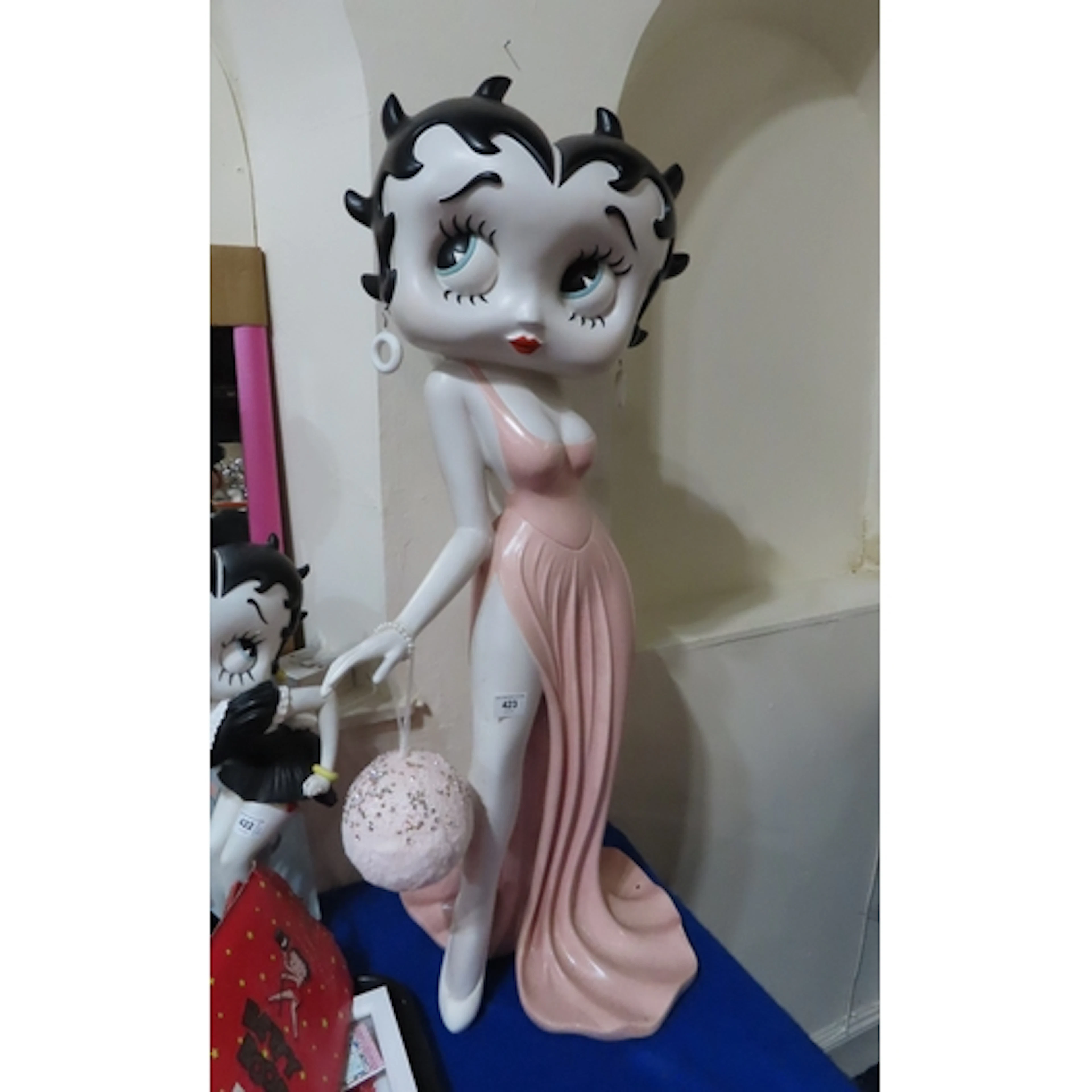 A large Betty Boop figure, approx 91cm