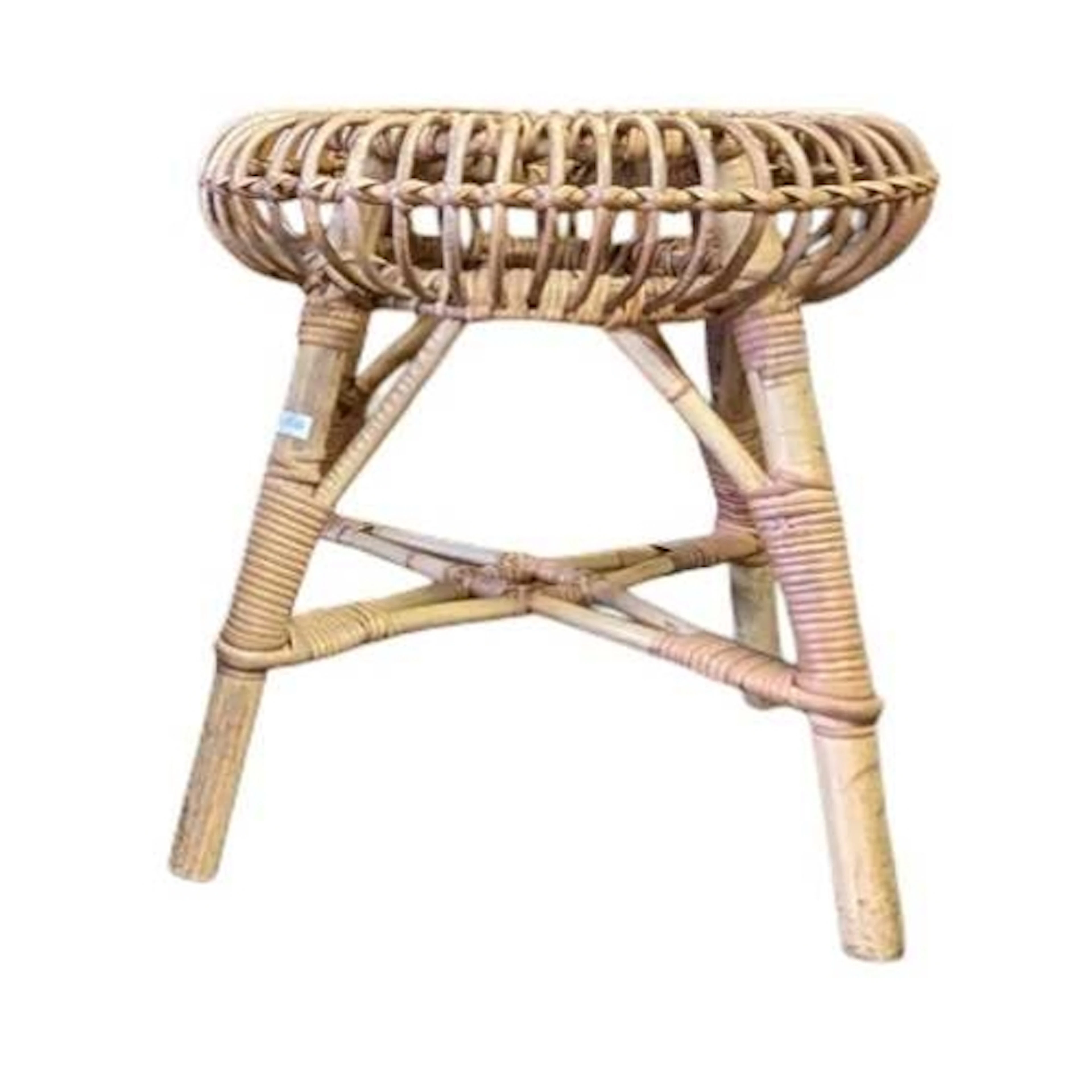 A mid 20th century circa 1970s Franco Albini style bamboo st...