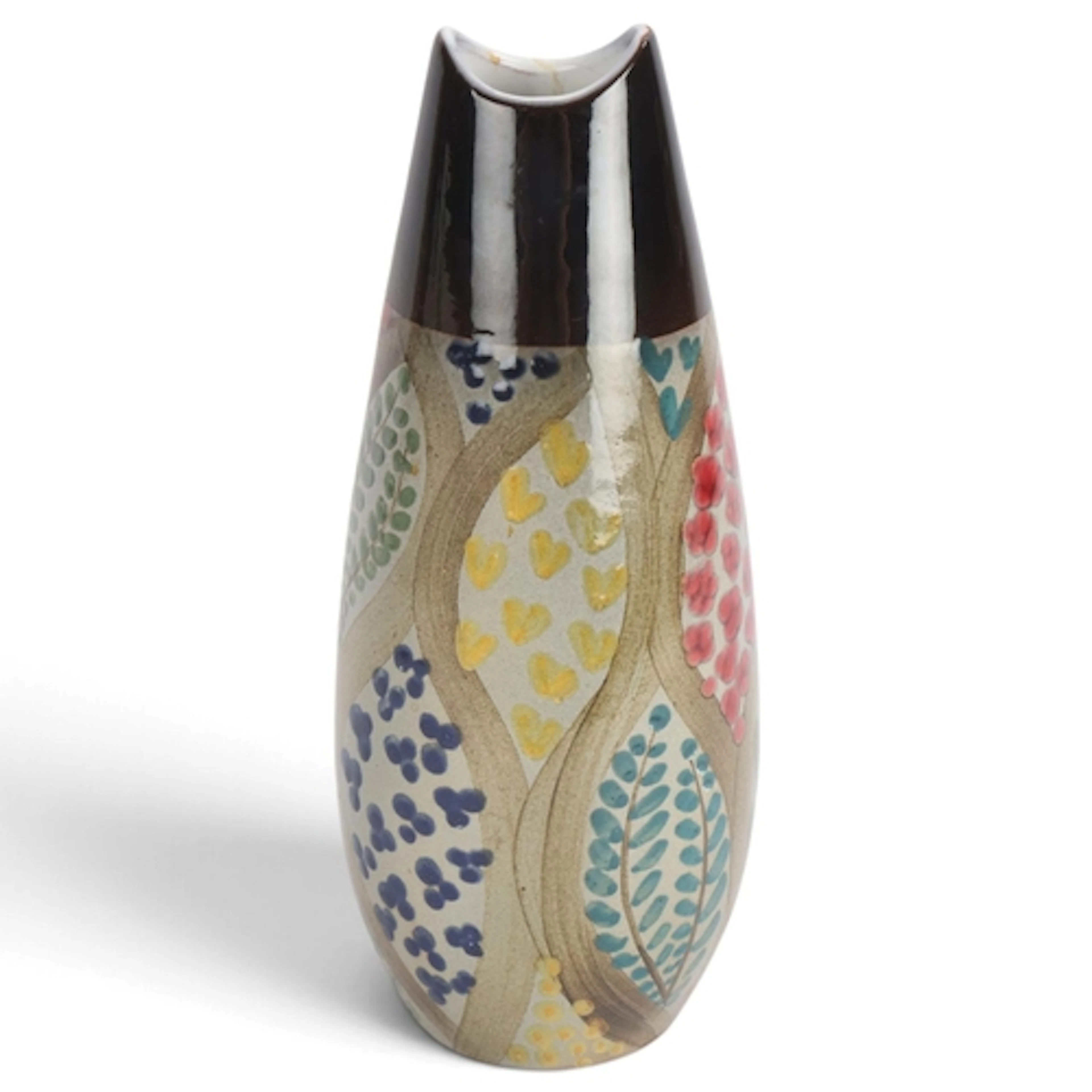 INGRID ATTERBERG for Upsala Ekeby, Sweden, a ceramic “Mimosa...