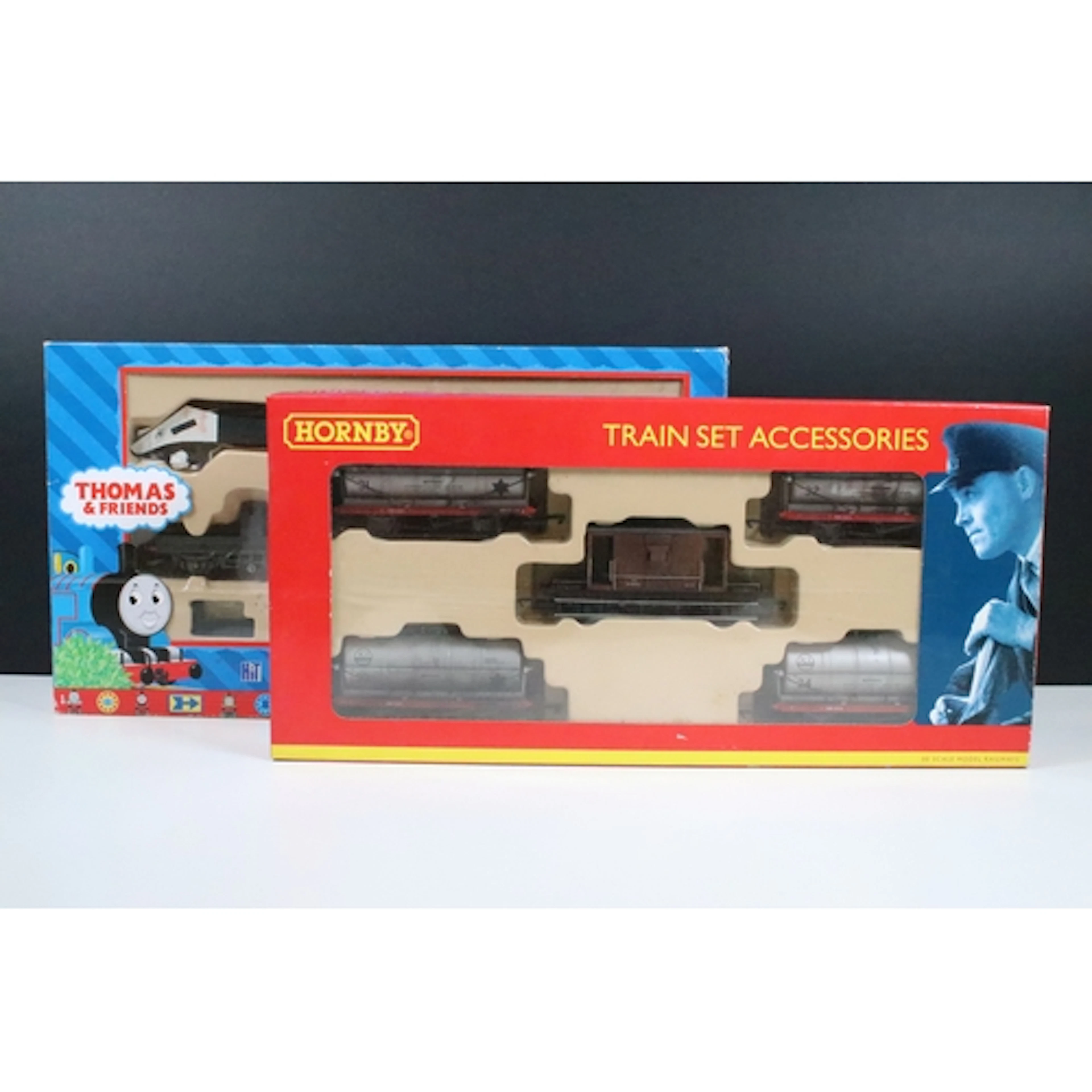 Two boxed Hornby OO gauge accessory packs to include Thomas ...