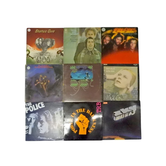 POP/ROCK/PROG/DISCO - A Box of 12" Vinyl LP Records to inclu...