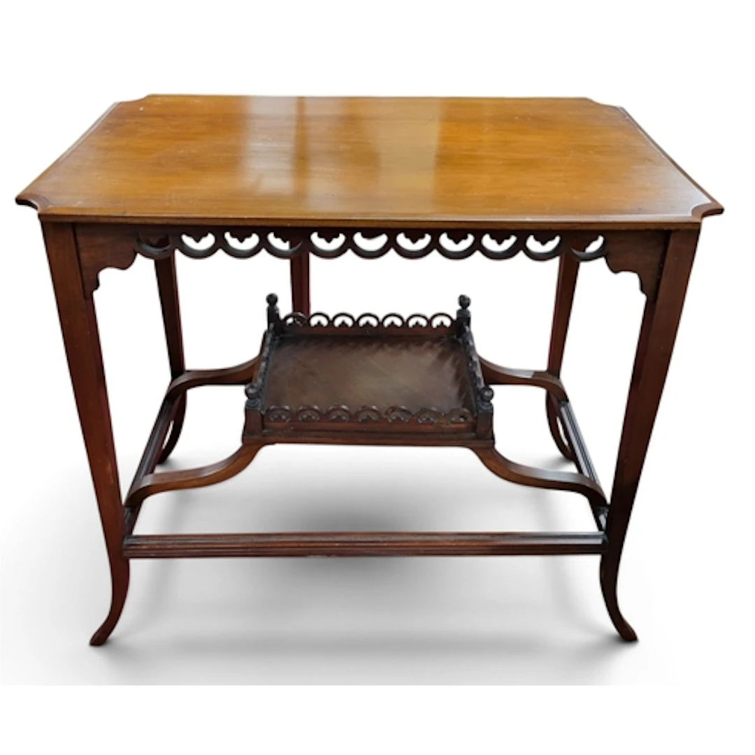 A late 19th early 20th Century Arts and Crafts rectangular T...
