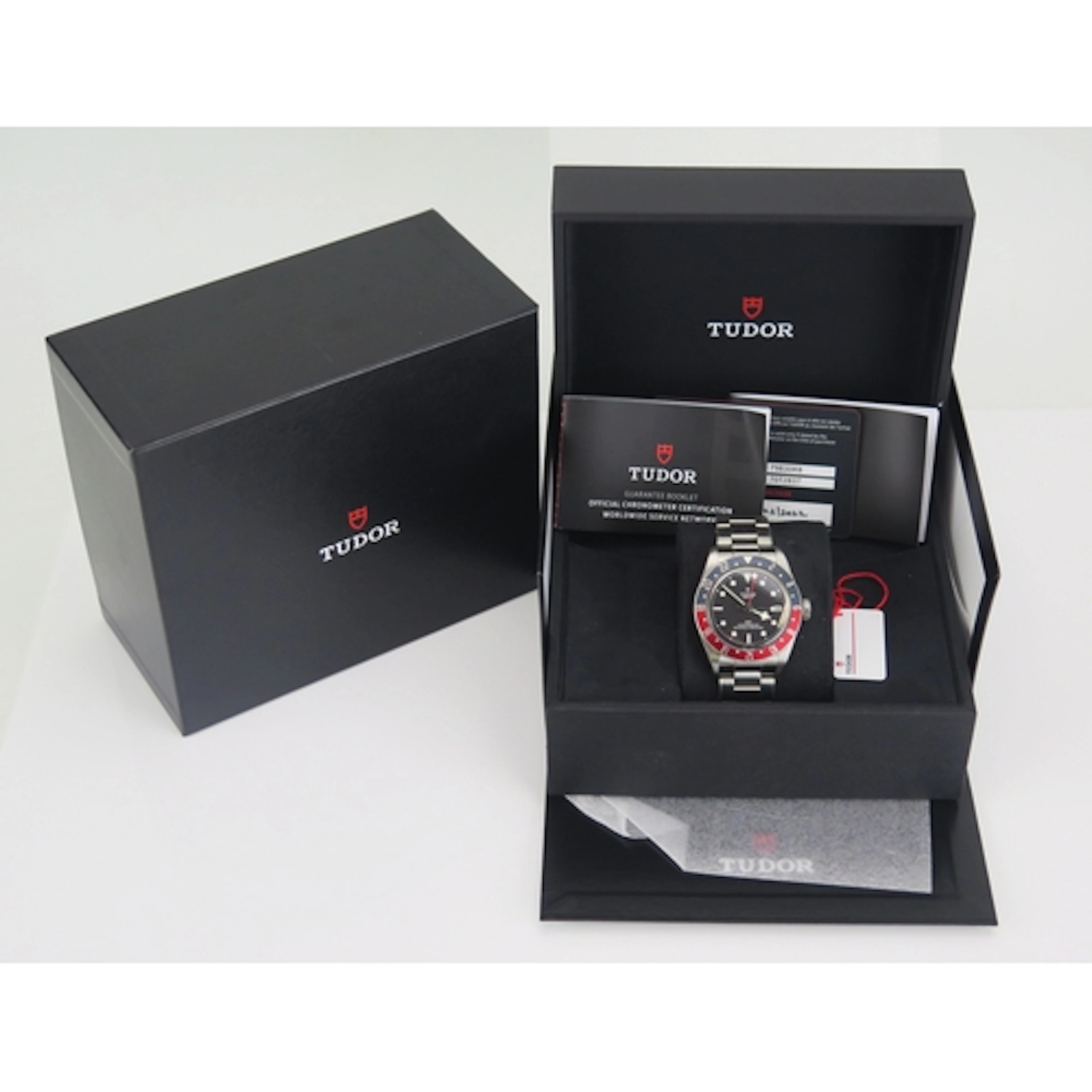 Tudor Rolex Black Bay GMT with Pepsi bezel. Boxed full set, ...