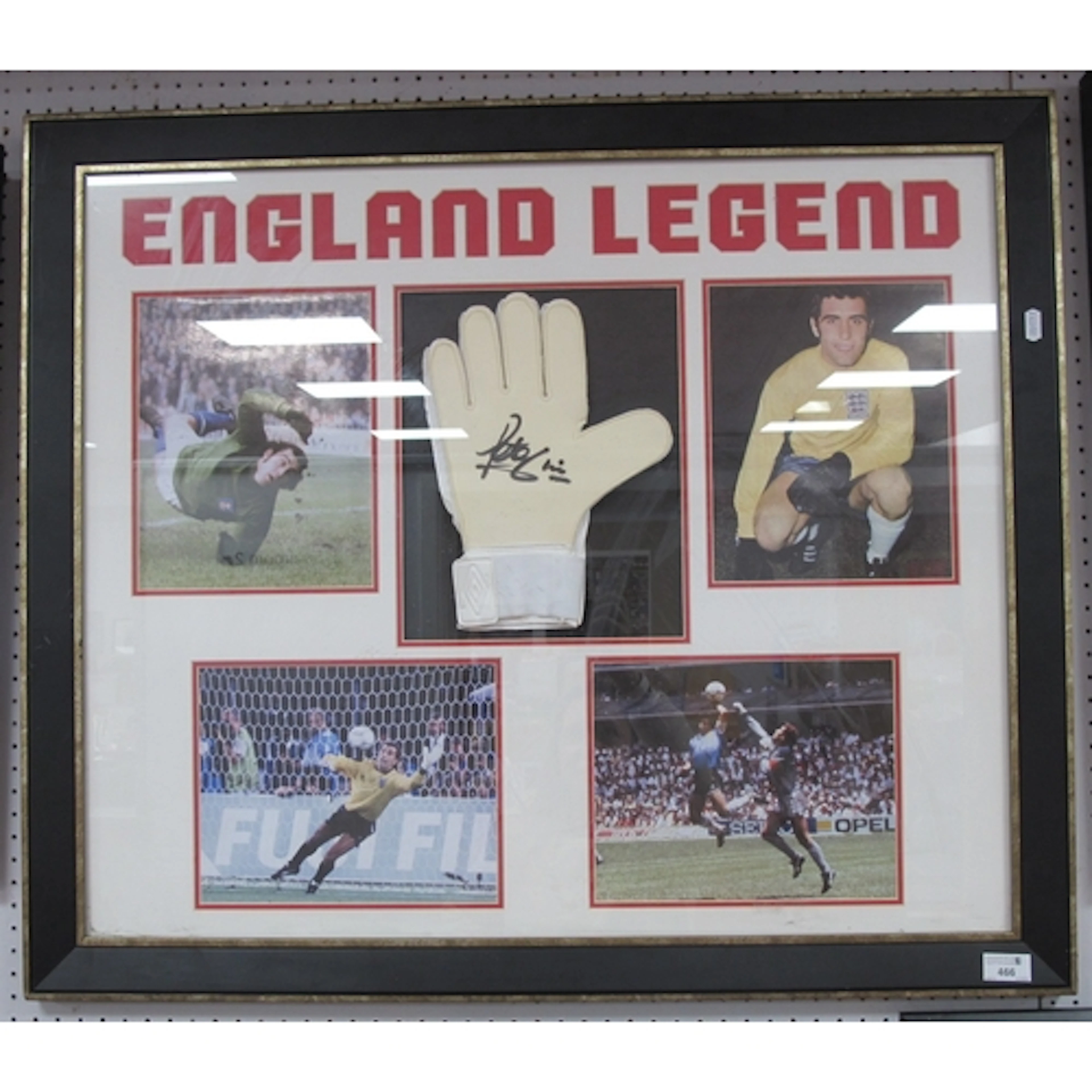 Peter Shilton Autograph, black pen signed (unverified) on a ...