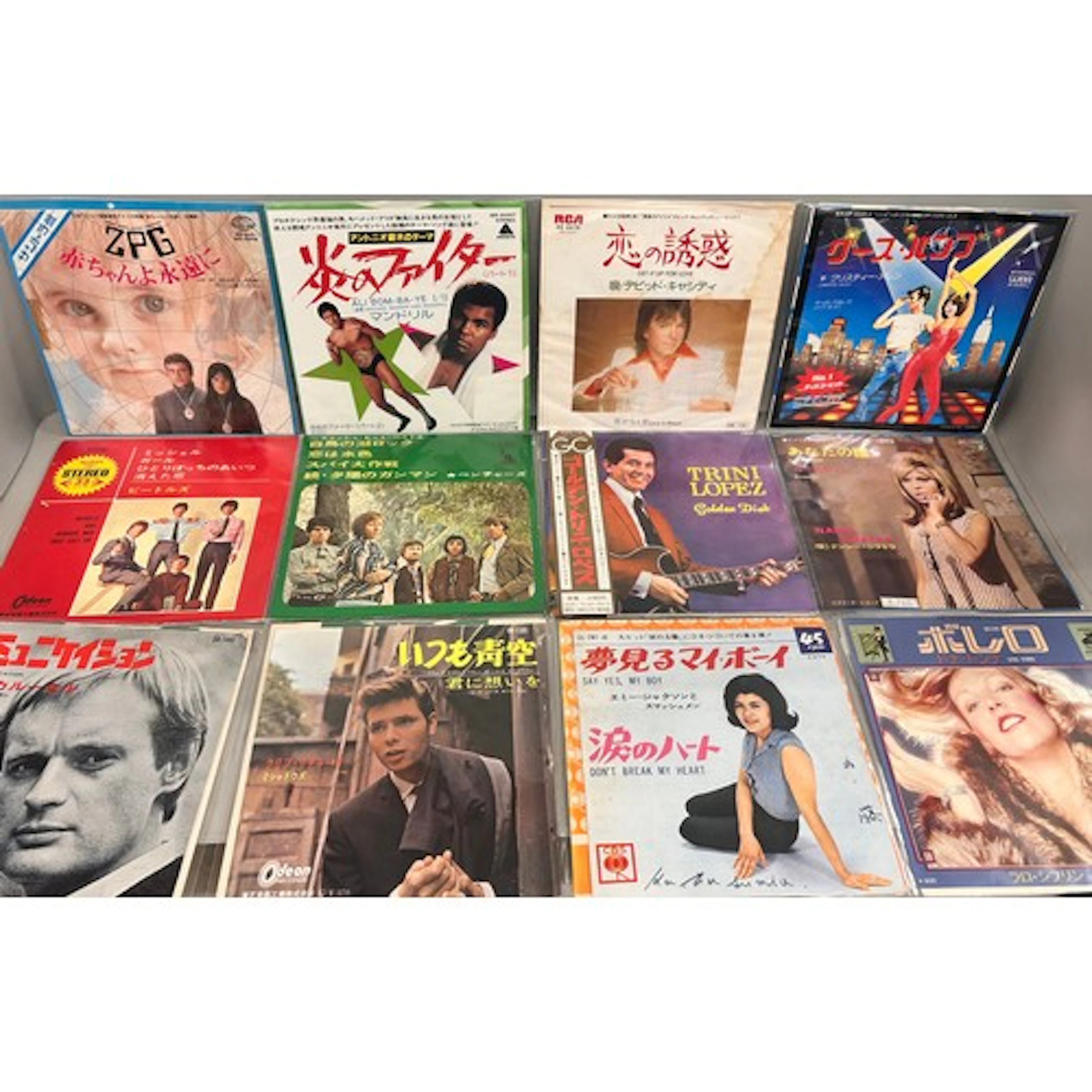 Collection of 45rpm singles all Japanese pressings to includ...