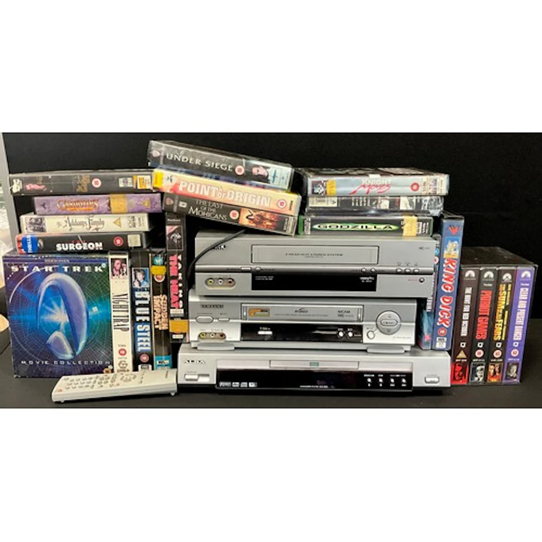 Retro VHS video cassettes, films, inc Lethal Weapon, 1,2,3, ...