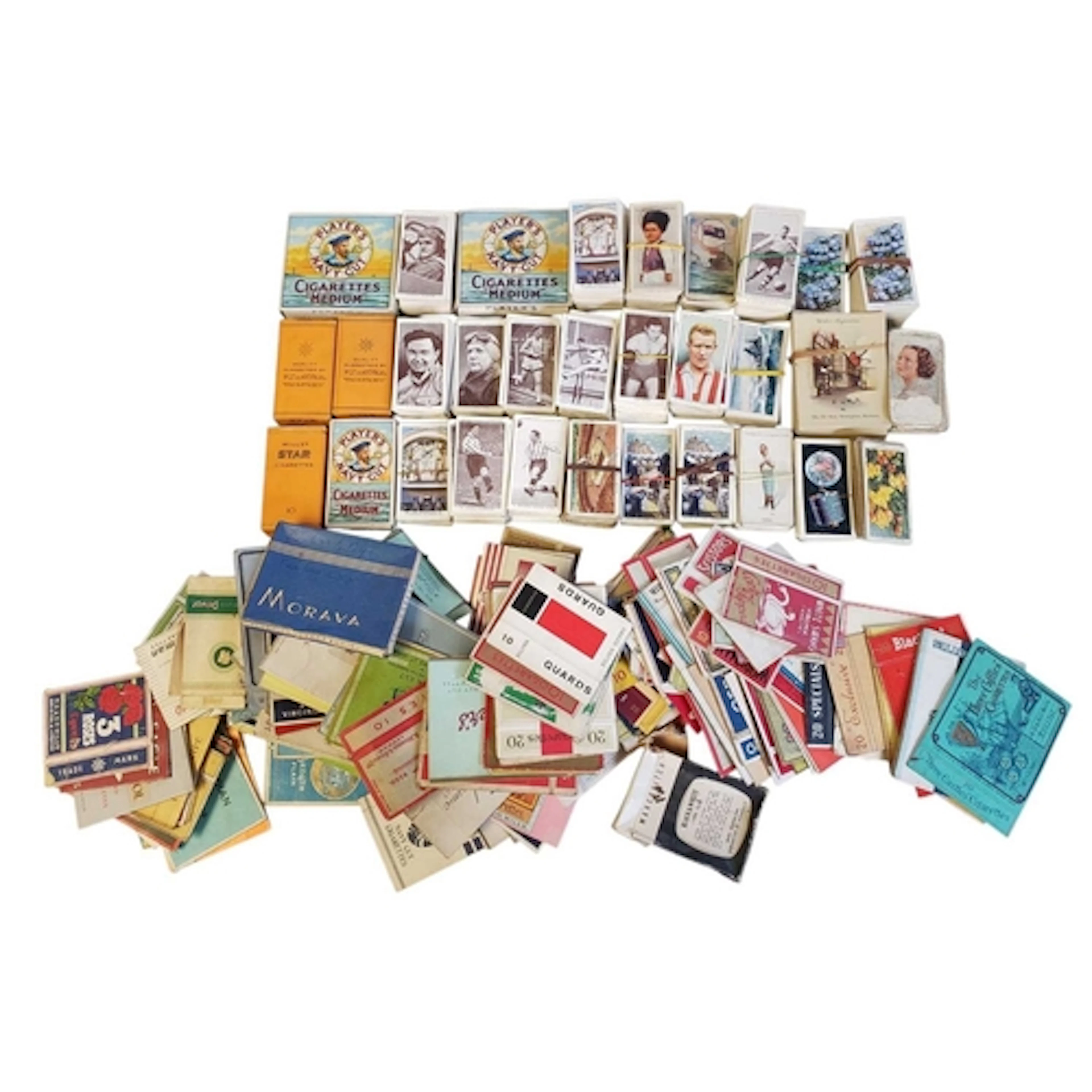 Cigarette Cards - A collection of 20th century cigarette and...